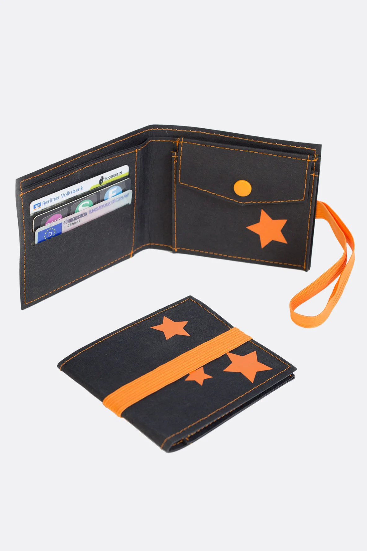 Schnittmuster Freebie Snap Pap Geldbörse nähen