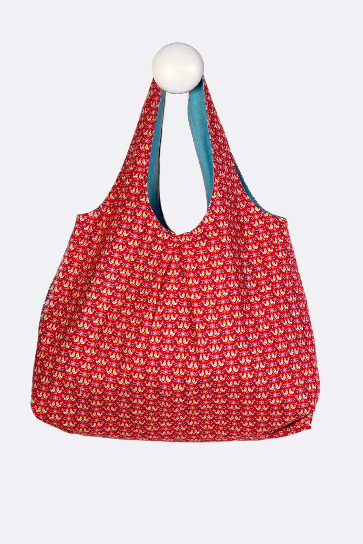 Schnittmuster Freebie Wendetasche Beutel nähen