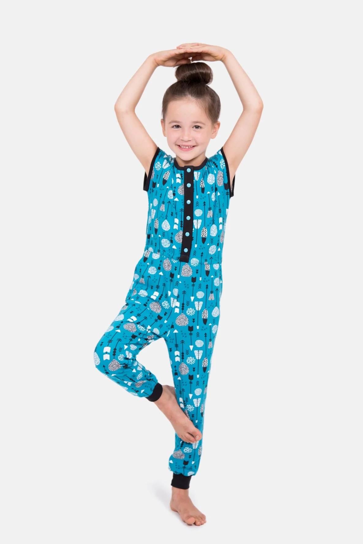 Schnittmuster Kinder Jumpsuit lange Hose nähen