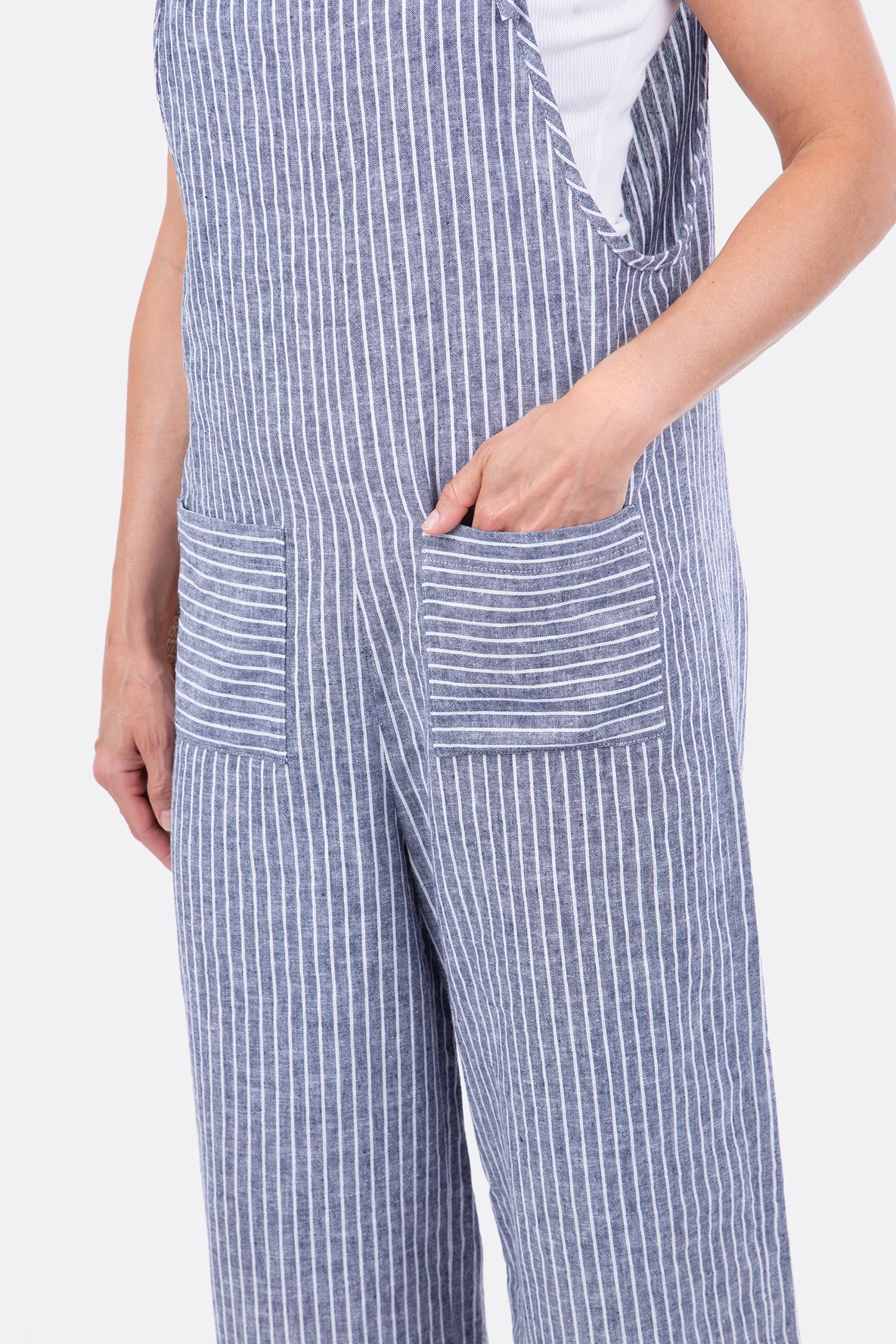 Schnittmuster Latzhose Taschen nähen DIY