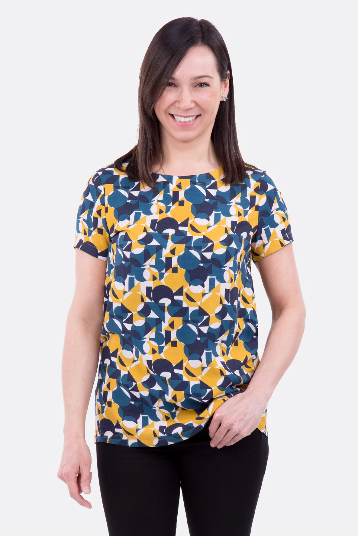 Schnittmuster Damenbluse sommerlich aus Webware selbernähen