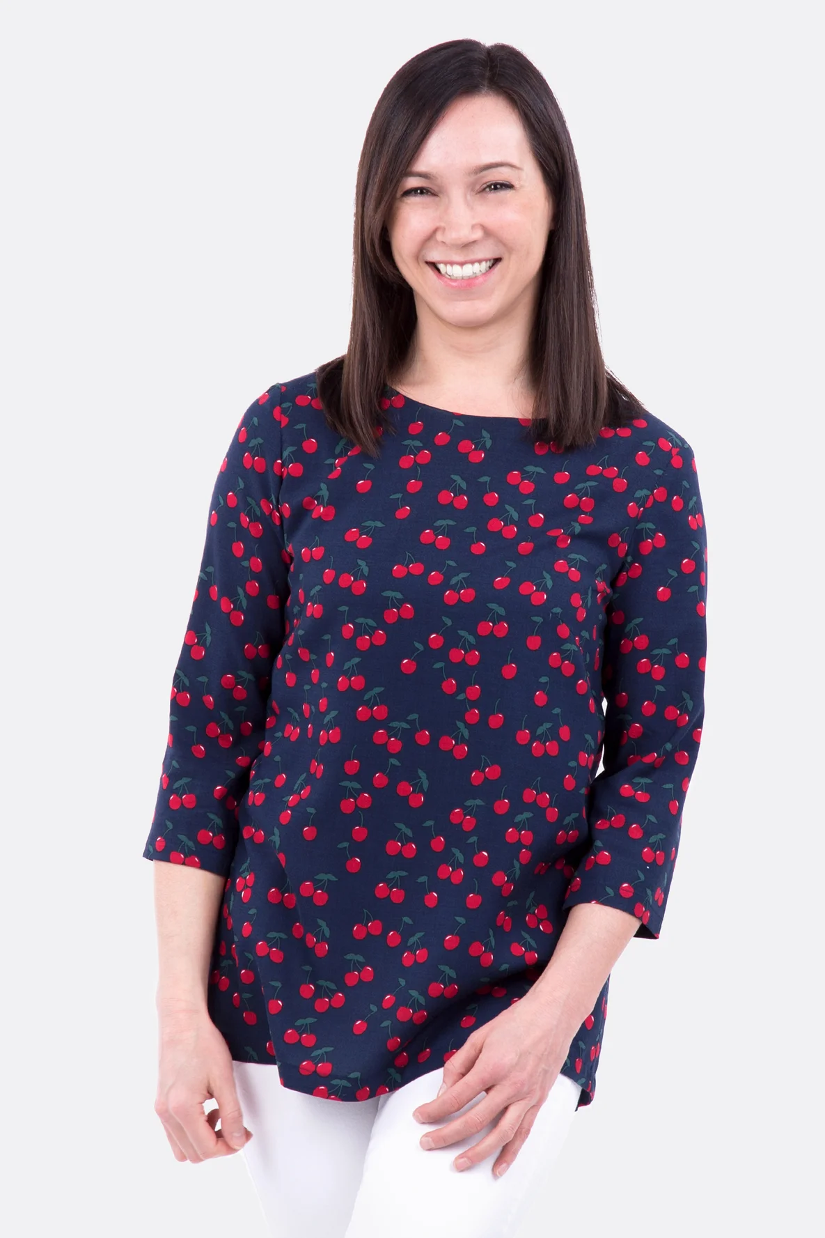 Schnittmuster Damenbluse aus Viskose selbst nähen