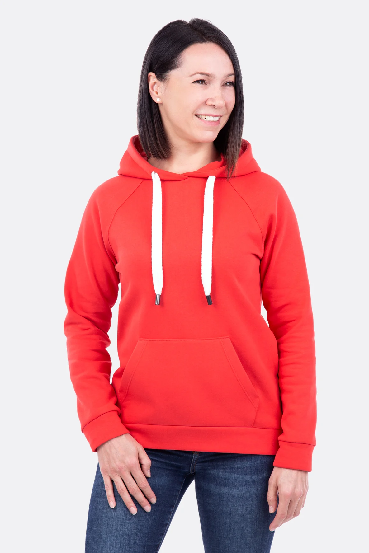 Schnittmuster Hoodie mit Raglanärmeln und Kängurutasche selbernähen