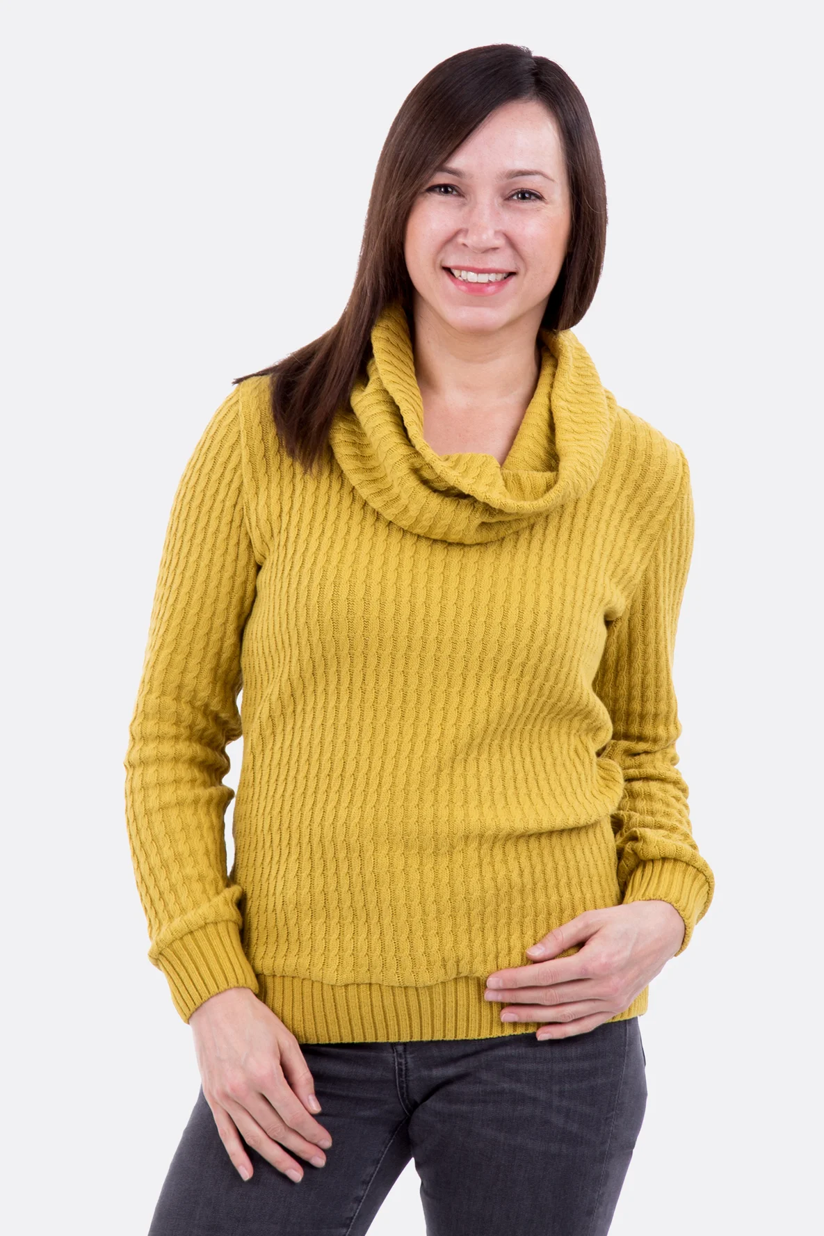 Schnittmuster Rollkragen Strickstoff Pullover Anleitung