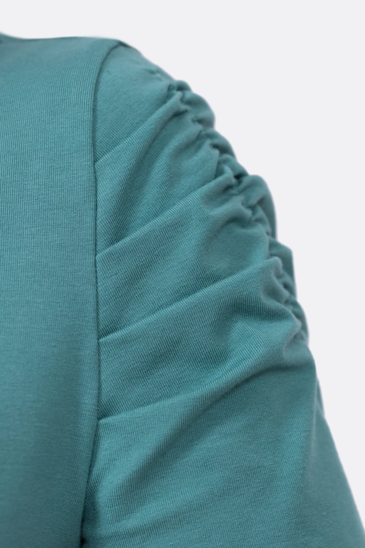 Schnittmuster Shirt Raffung Gummiband Ärmel Legefalten selber nähen