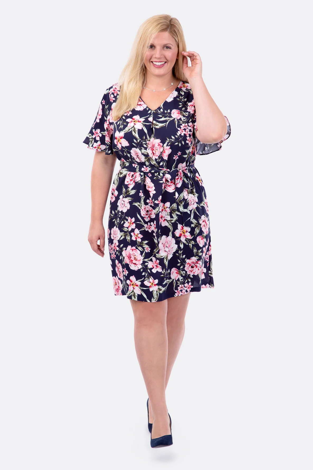 Schnittmuster Viskosekleid Sommerparty selbst nähen