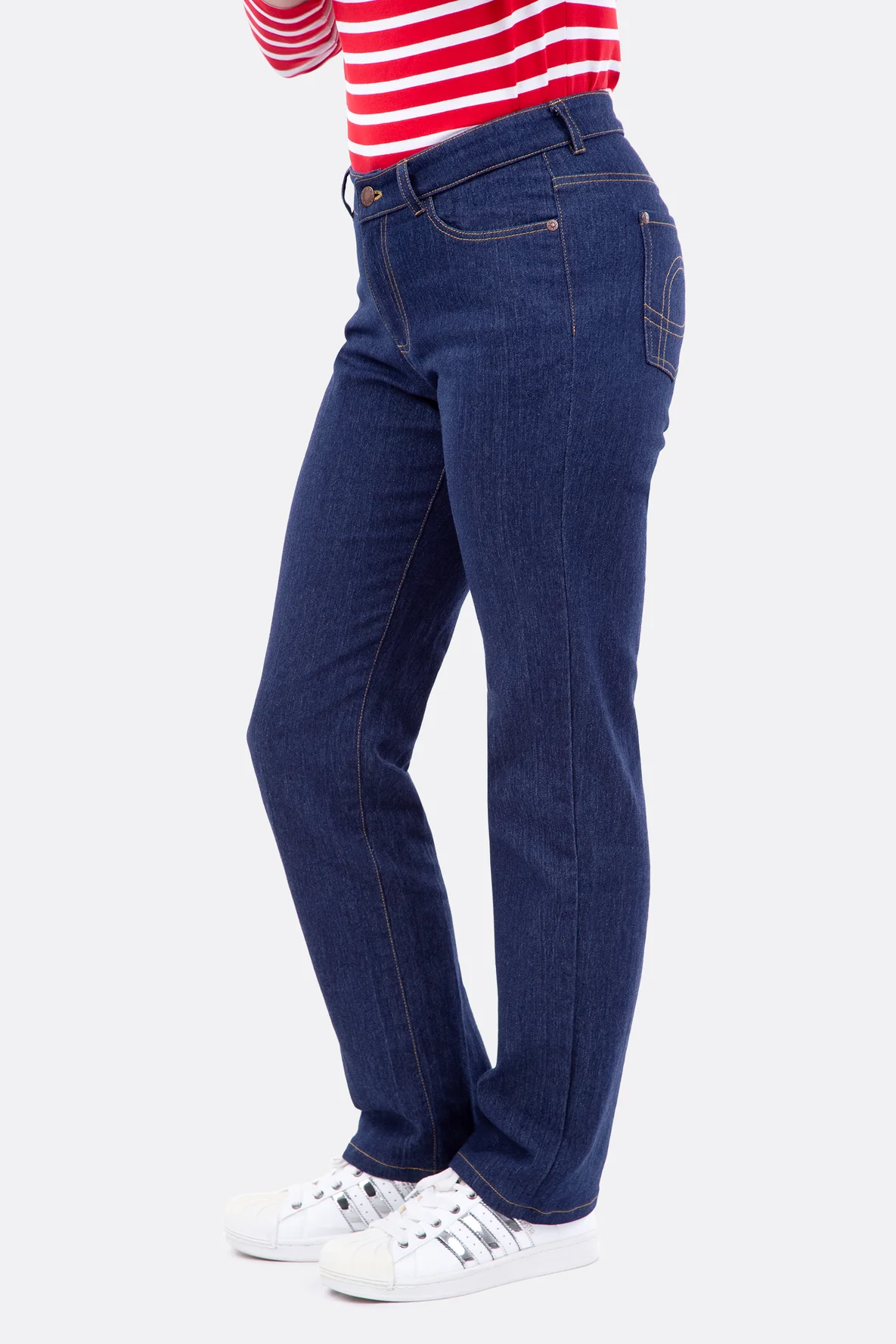 Schnittmuster Jeanshose Stretch Denim selber nähen