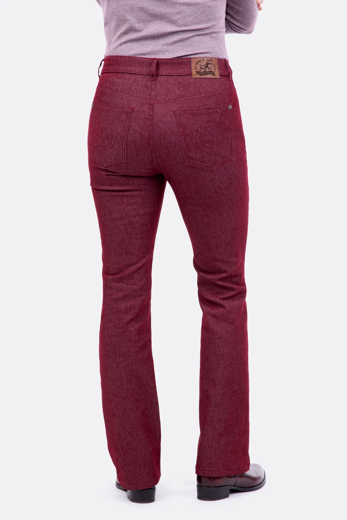 Schnittmuster Nähanleitung Bootcut Jeans Gesäßtaschen nähen