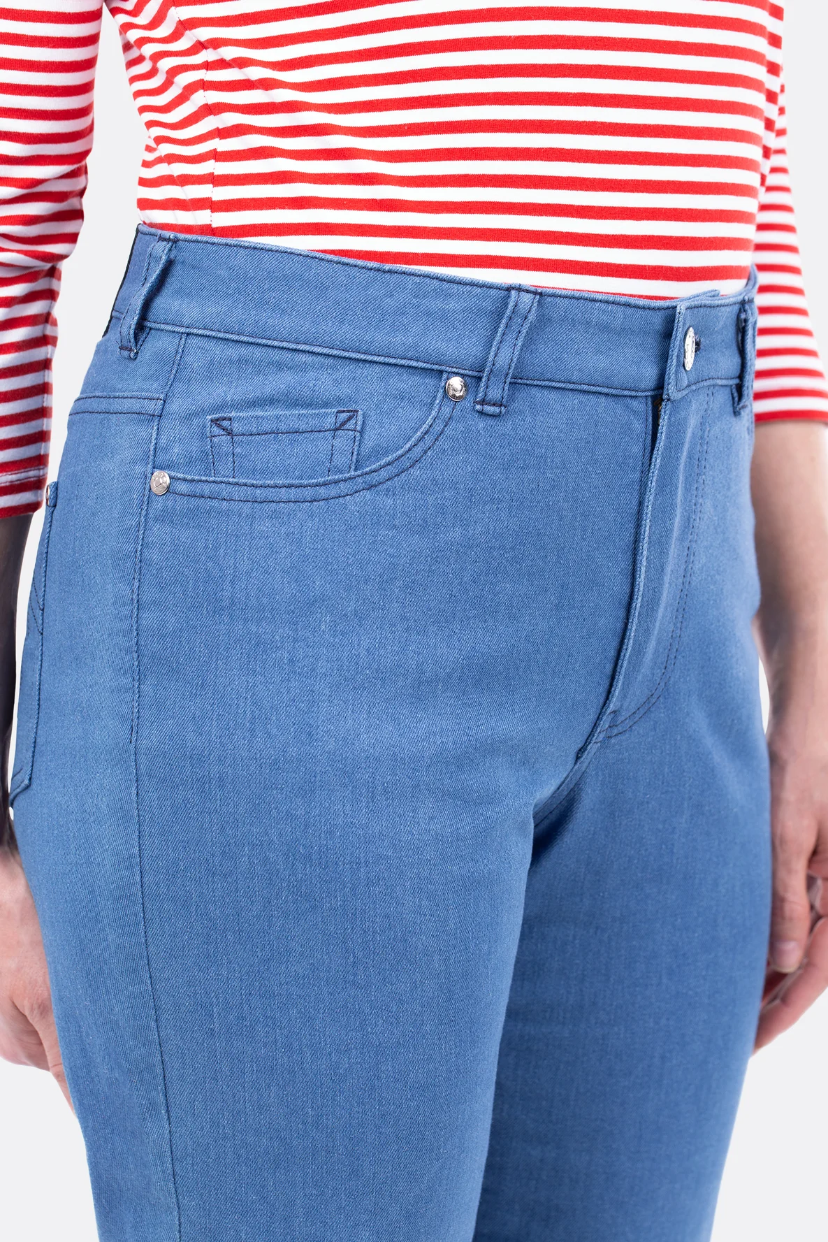 Schnittmuster und Nähanleitung für Jeans mit Taschen und Münzfach