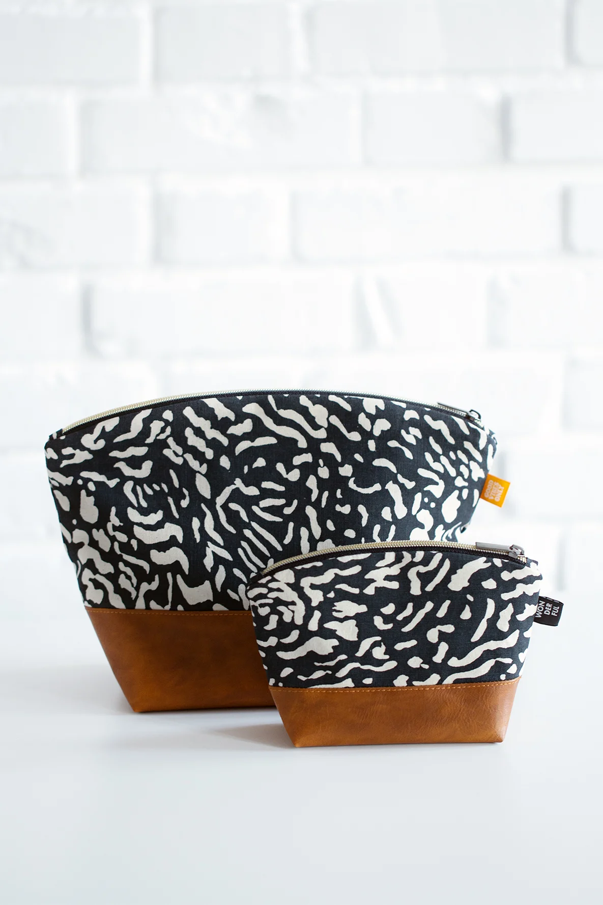 Kosmetiktasche Schnittmuster Set Geschenkidee