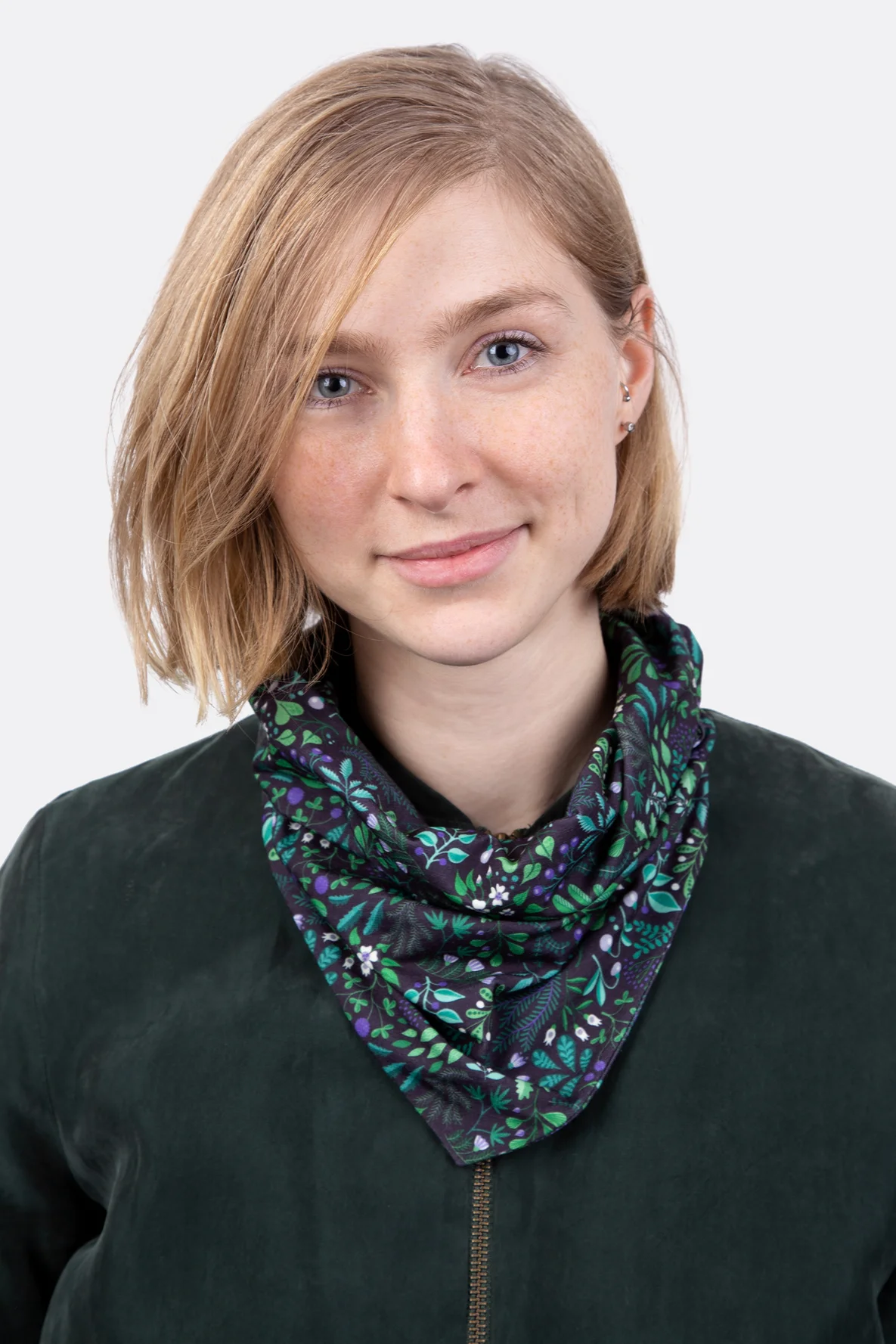 Schnittmuster Halstuch Loopschal  zum gratis herunterladen