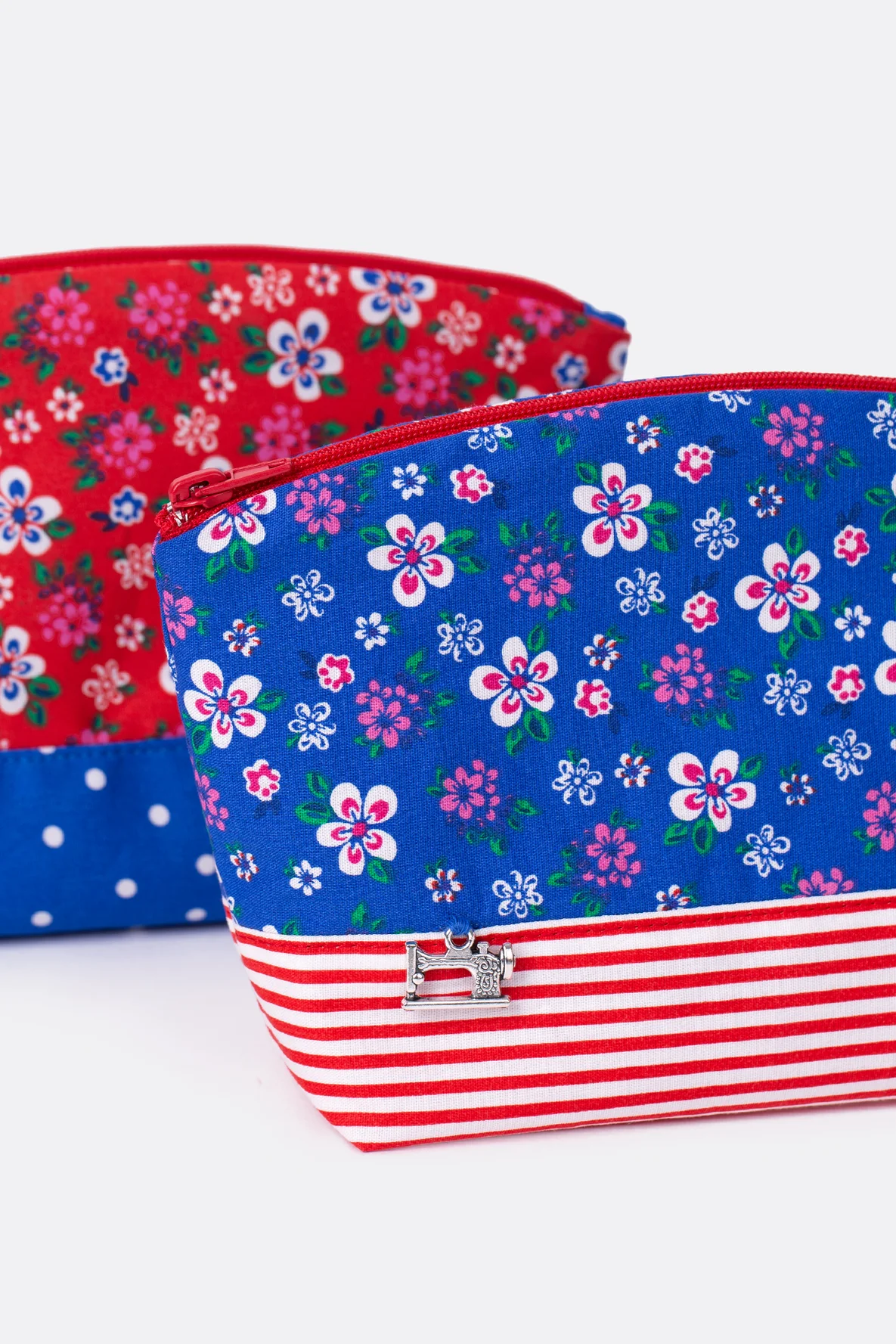 Schnittmuster Kosmetiktasche Baumwollstoff Muster selbernähen