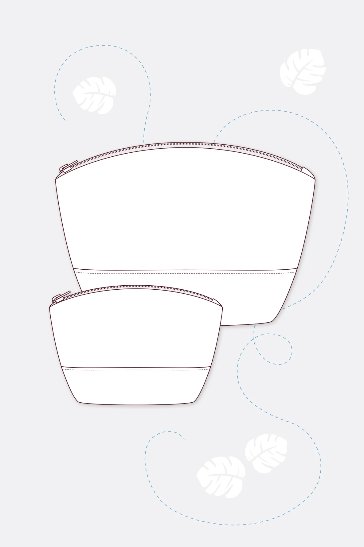 Schnittmuster Kosmetiktasche klein groß selbernähen