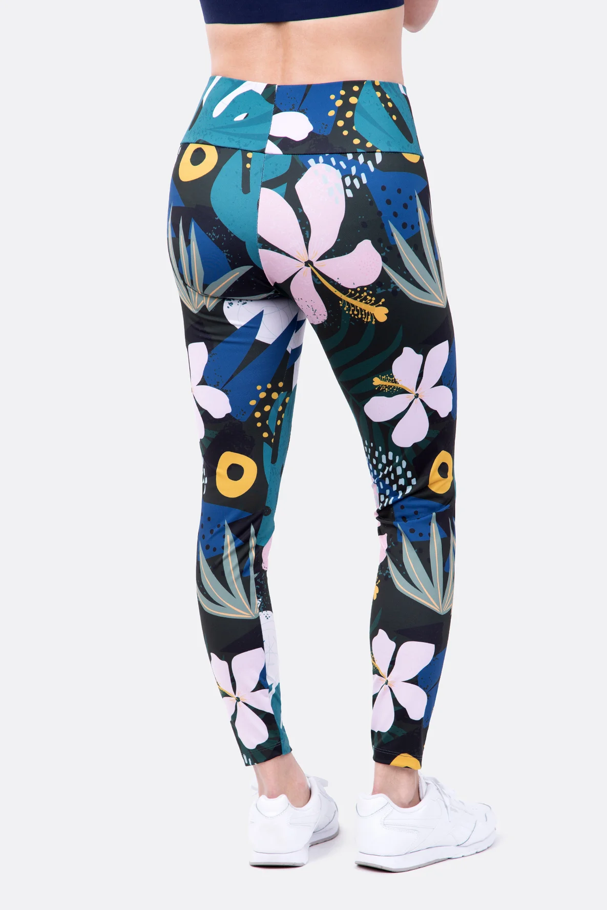 Leggings high waist DIY Tutorial Hosen Schnittmuster 