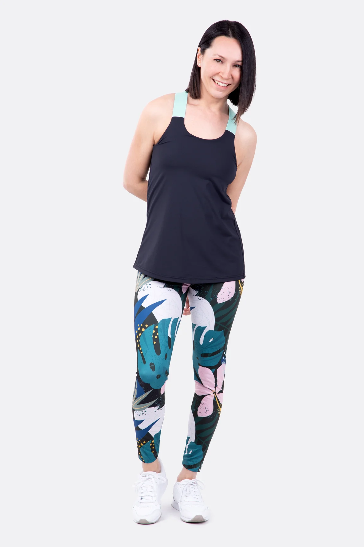 Schnittmuster Damenleggings Tanktop Sport Lycra selbernähen
