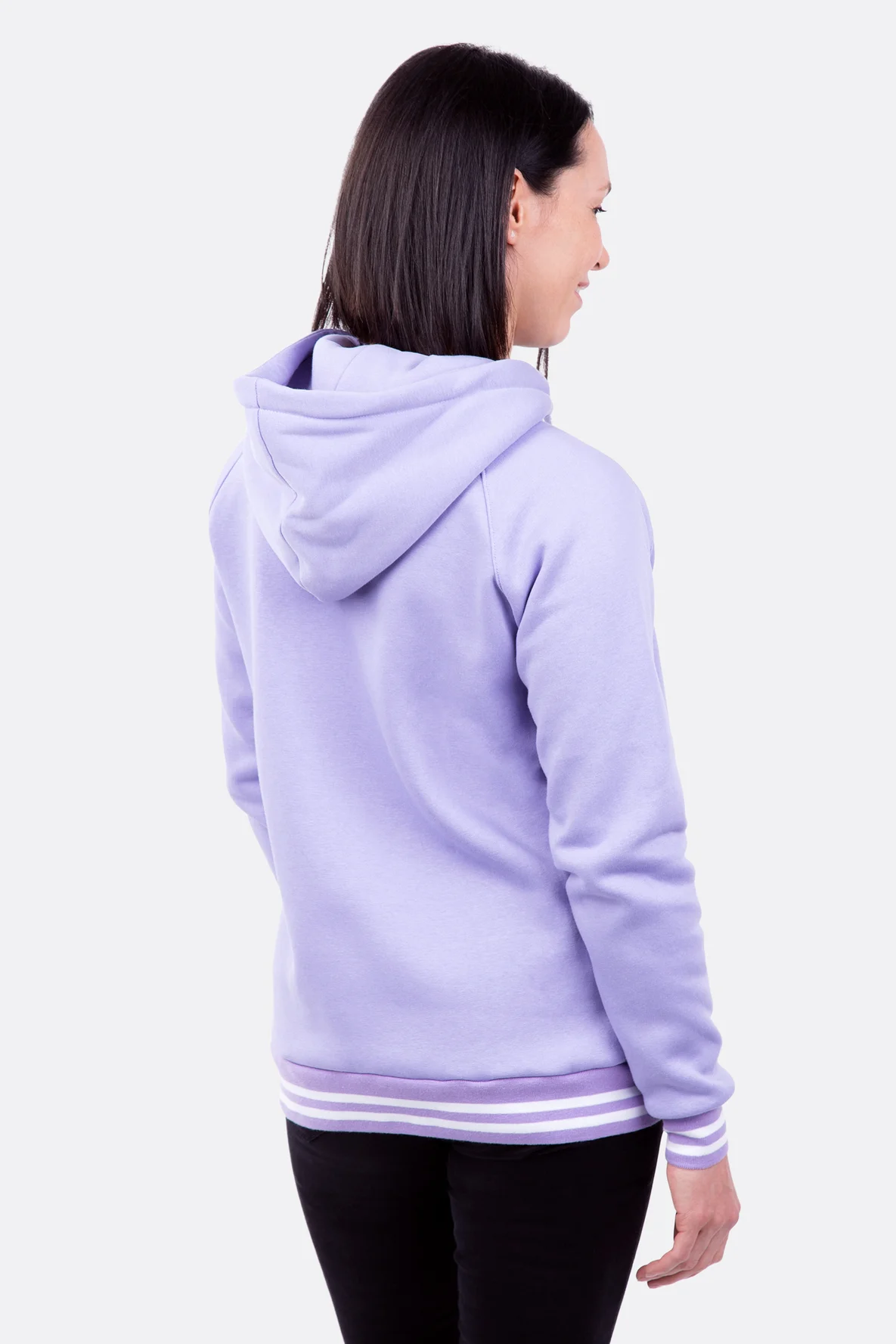 Schnittmuster Kapuzenjacke Bündchen Sweat selber nähen