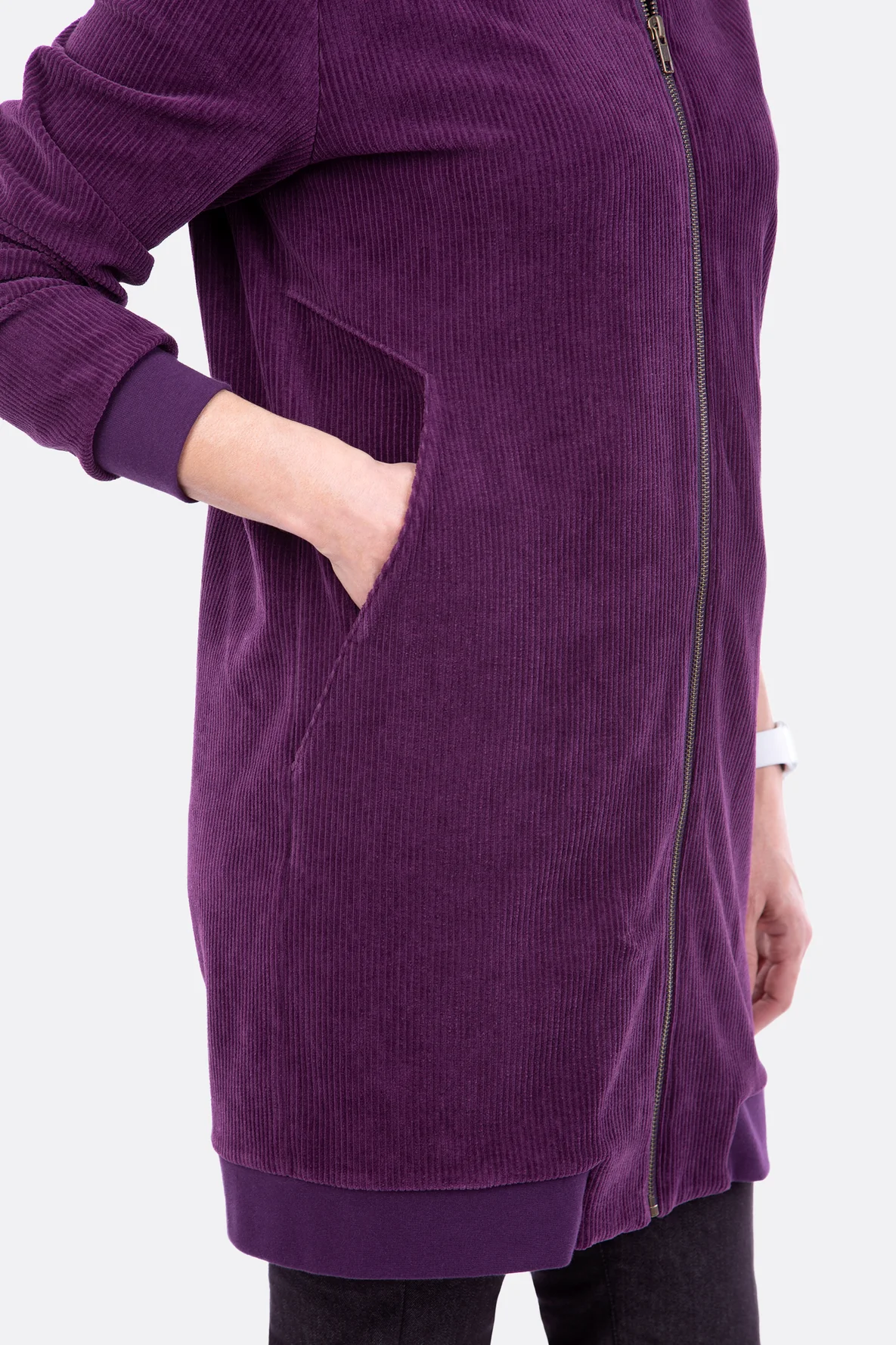 Schnittmuster Nähanleitung Longblouson Tasche DIY