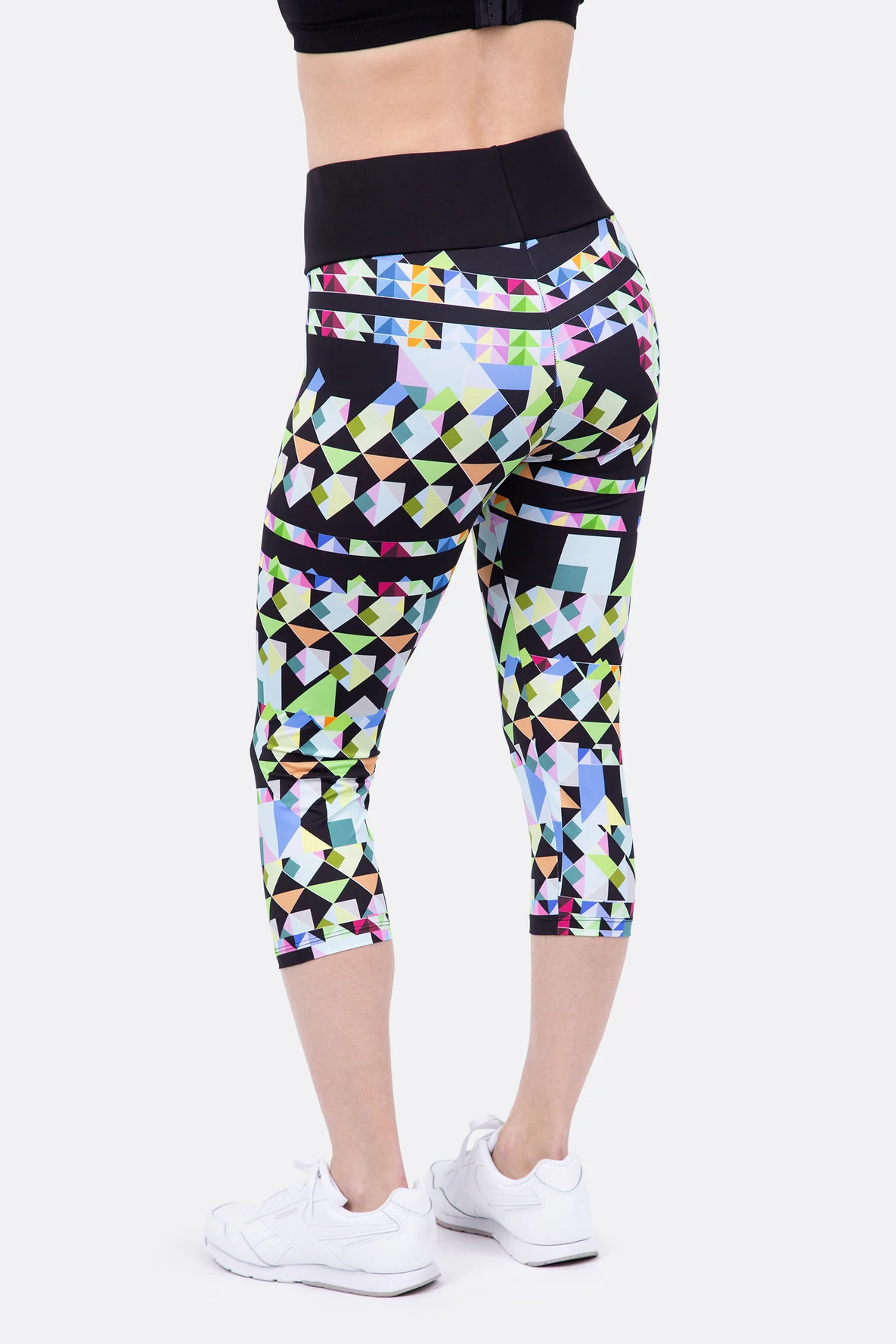 Sporttights selbernähen aus Lycrastoff Anleitung und Schnittmuster