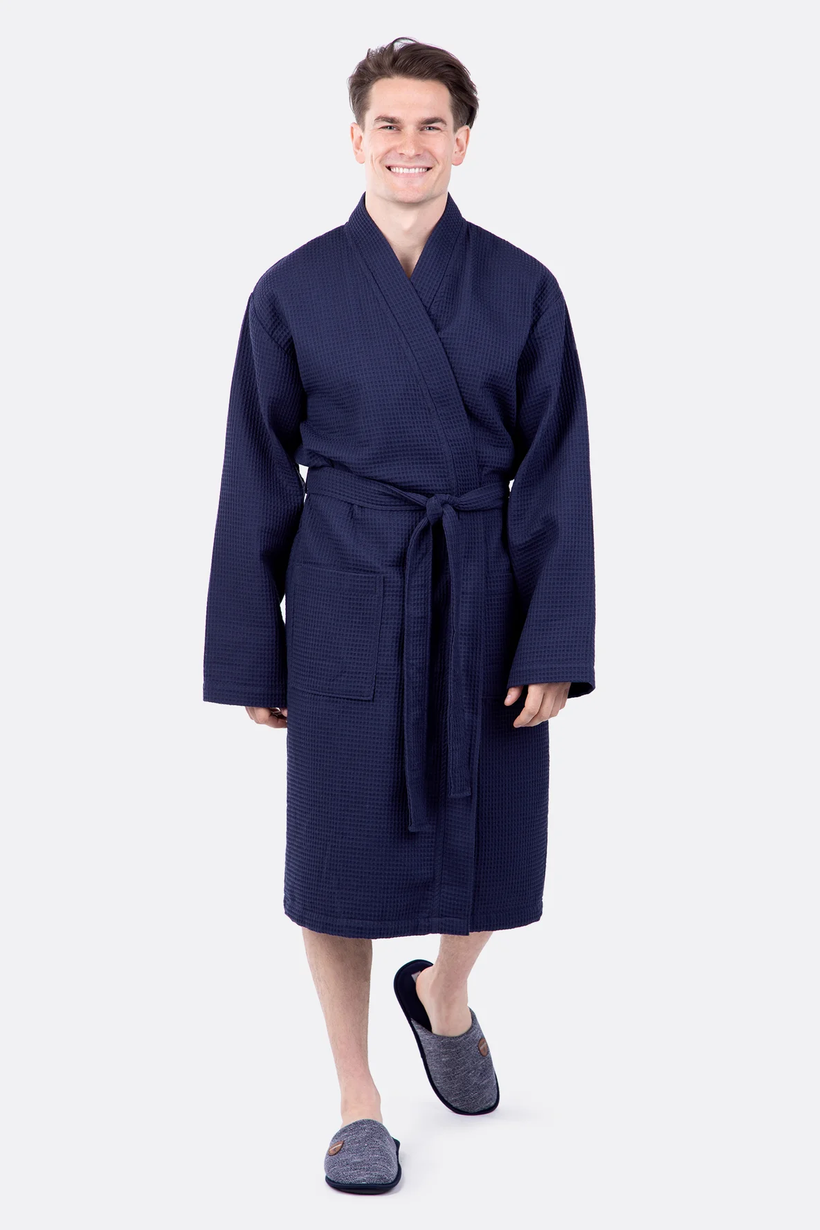 Schnittmuster Bademantel für Herren Wellness Geschenk selber nähen