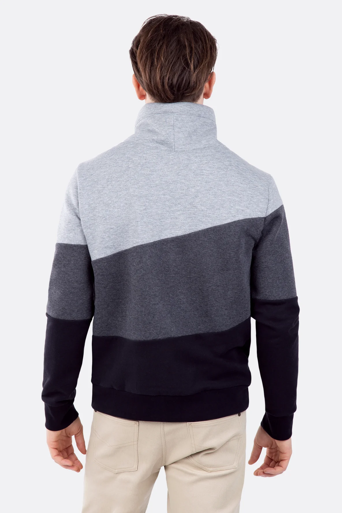 Schnittmuster Sweatshirt Teilung Wintersweat nähen