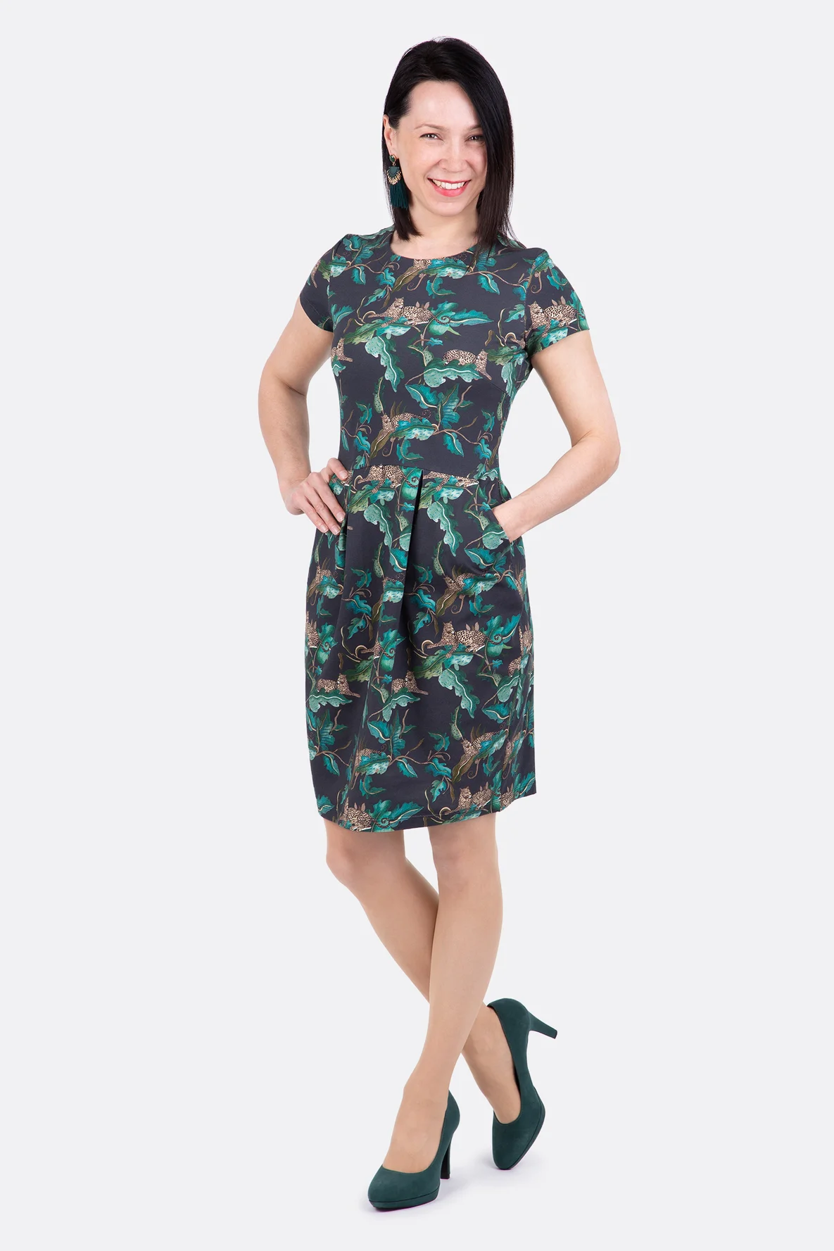 Schnittmuster Damen Sommerkleid mit Taschen selbernähen