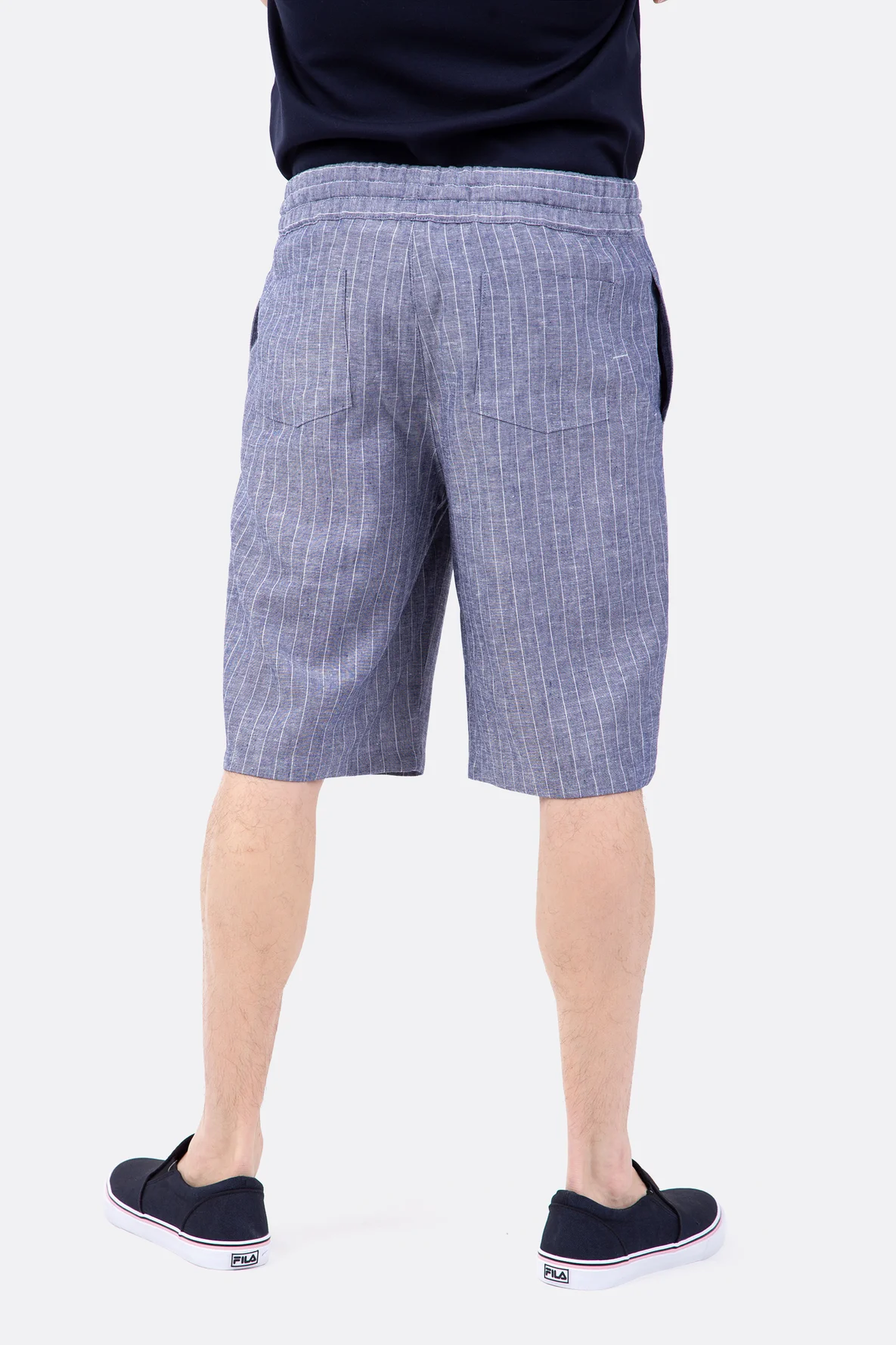 Schnittmuster Ben Shorts Bermudas Gummibund Taschen hinten selber nähen