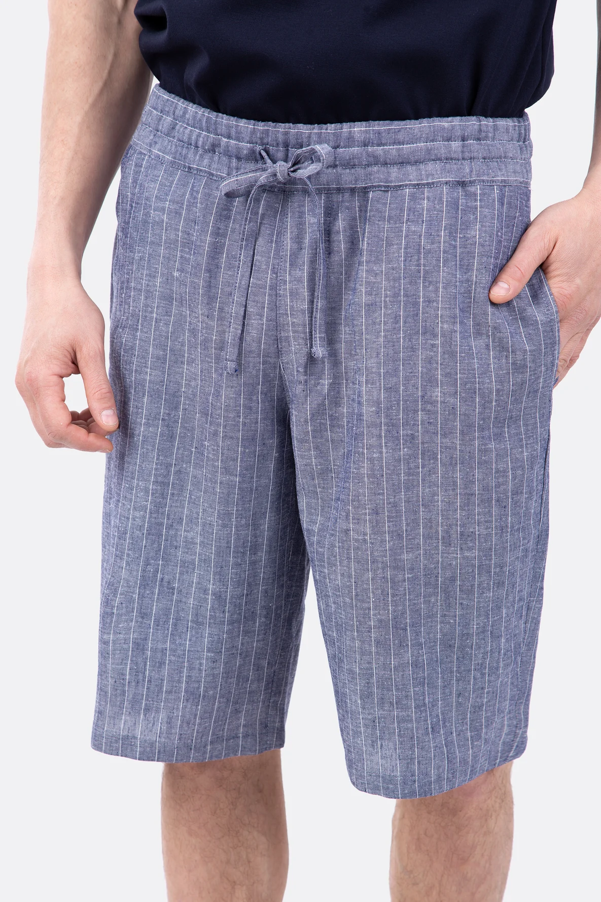 Schnittmuster Ben Shorts Gummizug Taschen knielang DIY