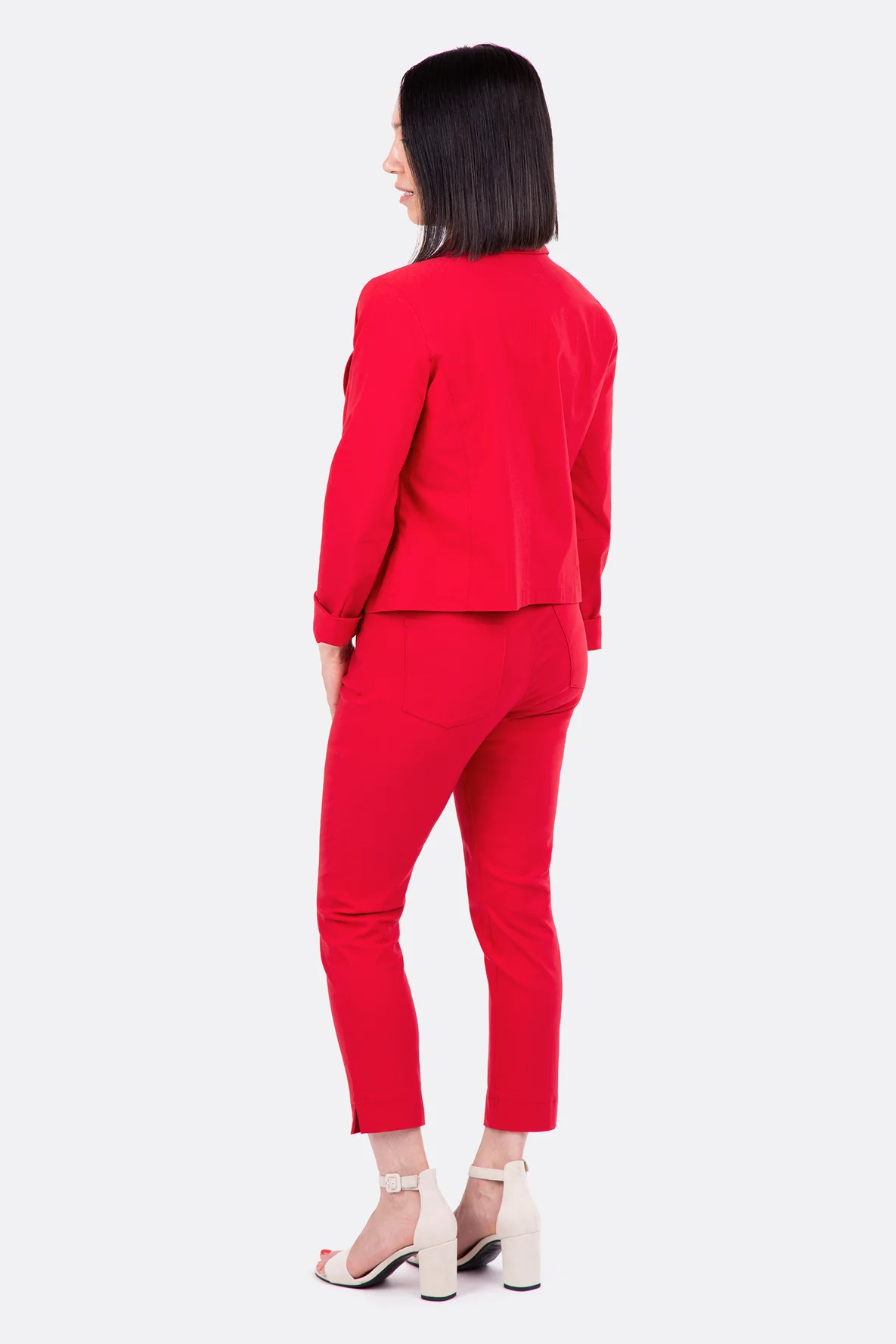 Schnittmuster Hosenanzug Blazer Jeans Outfit selber nähen