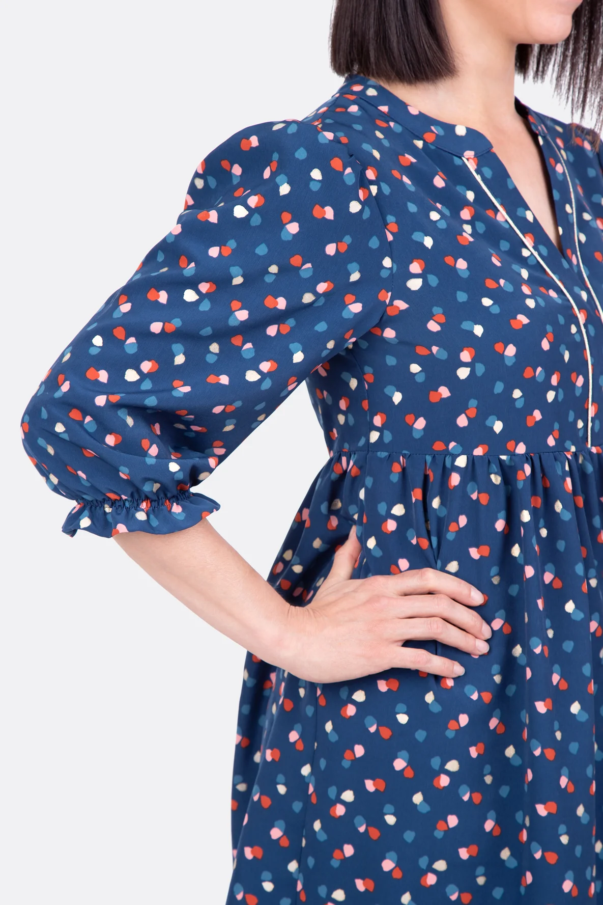 Nähanleitung Puffärmel gesmokt Schnittmuster Add-on