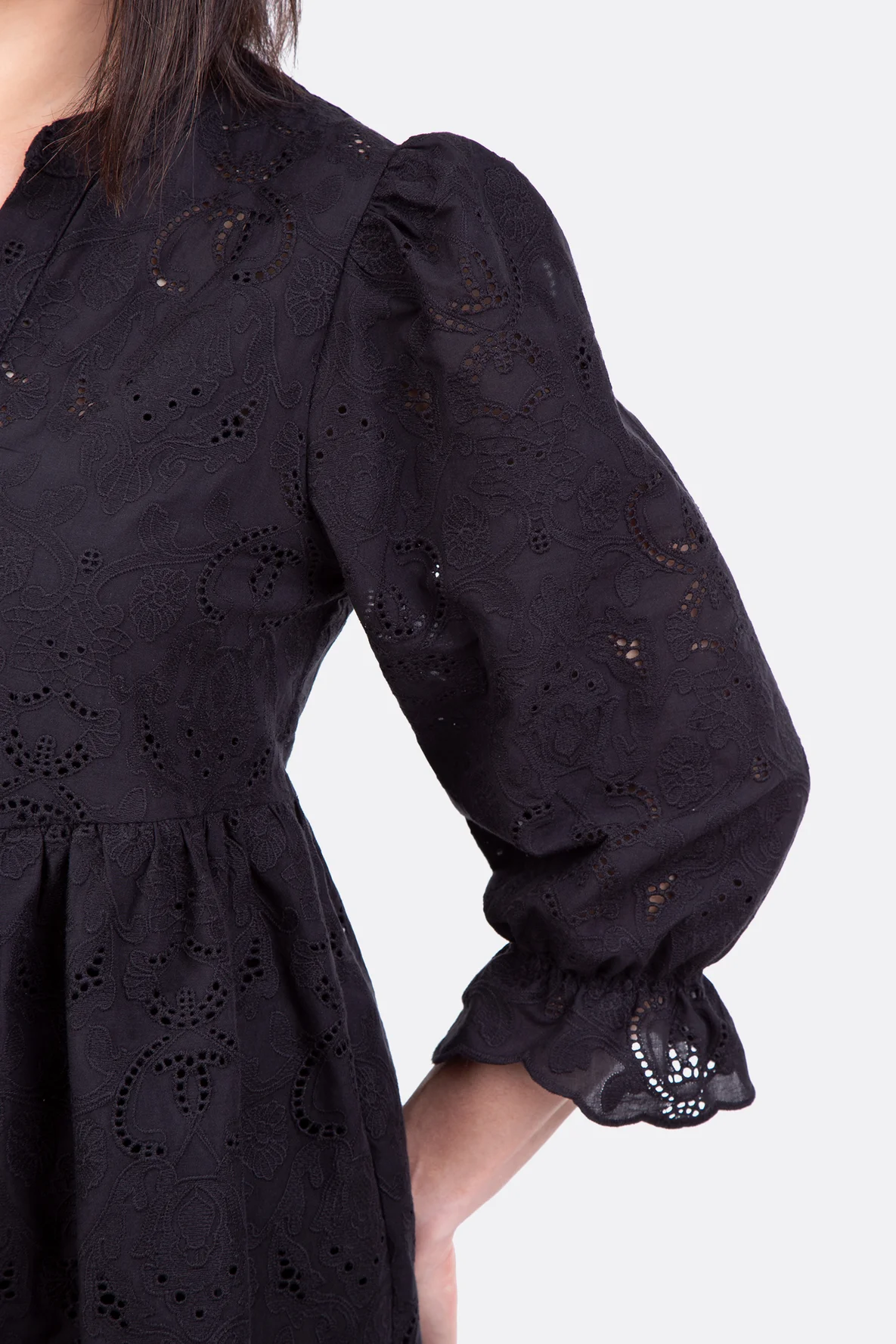 Schnittmuster Add-on Puffärmel Webware Tunikakleid nähen