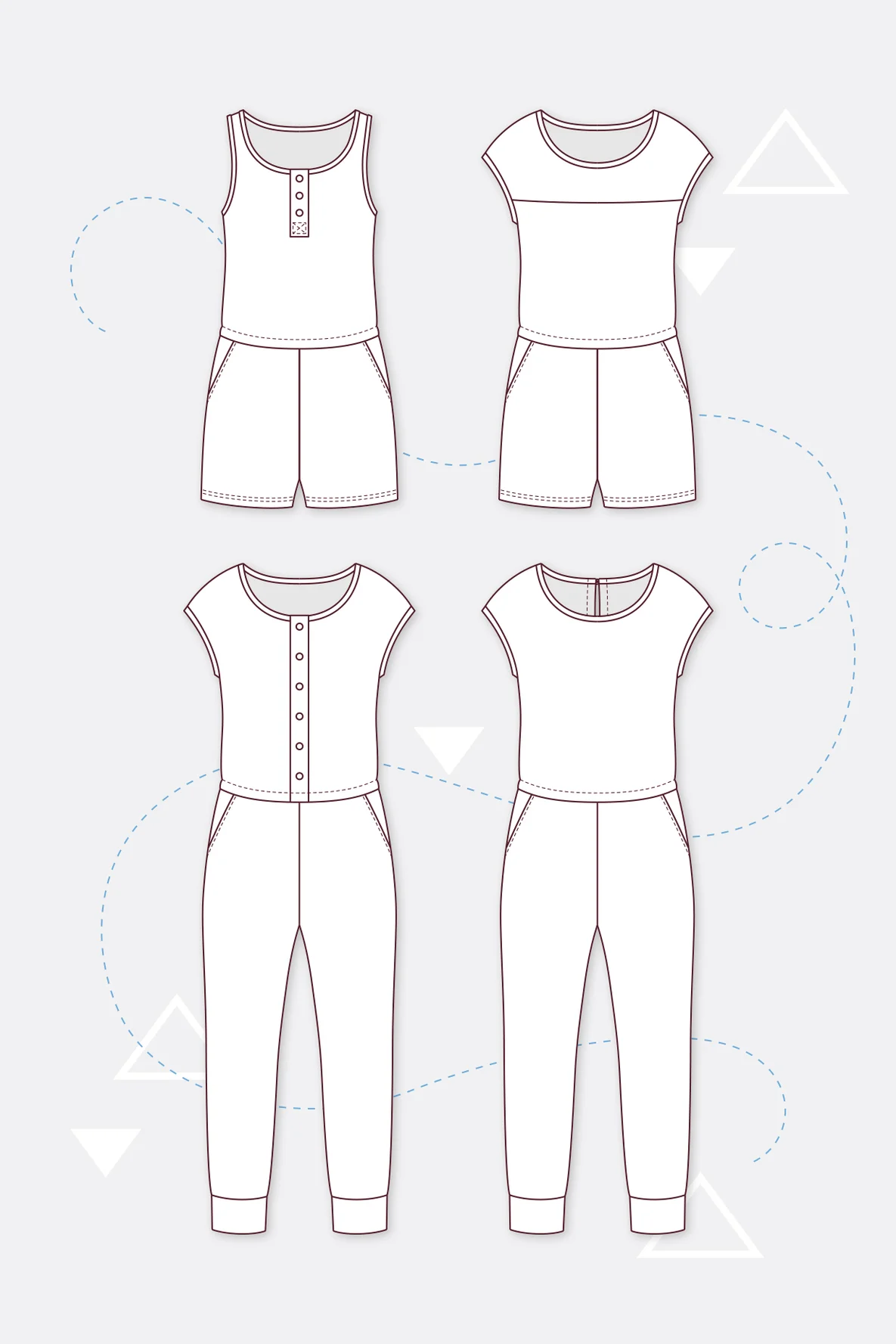 Schnittmuster Alice Kinder Jumpsuit selber nähen