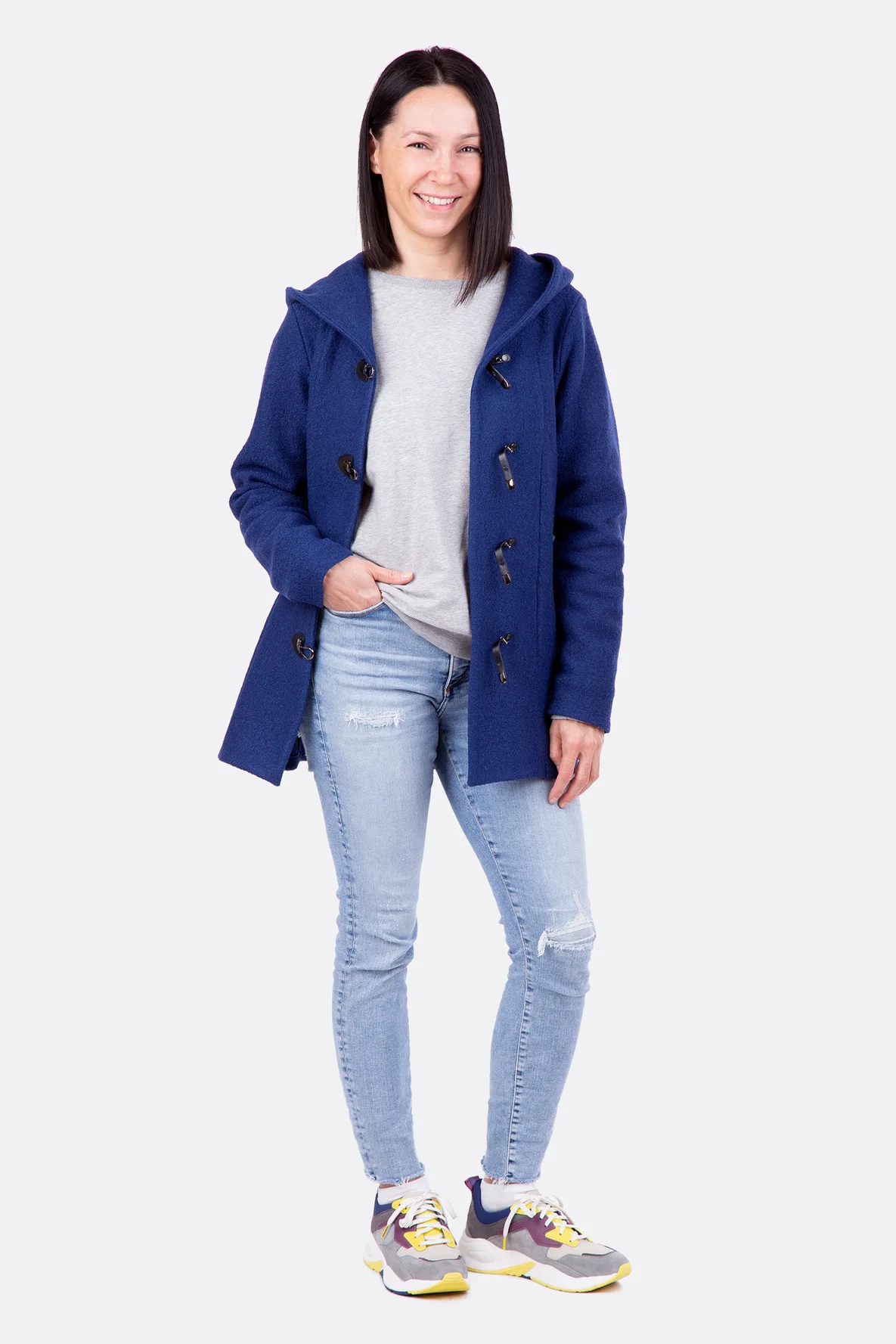 "Nora" Wollwalkmantel