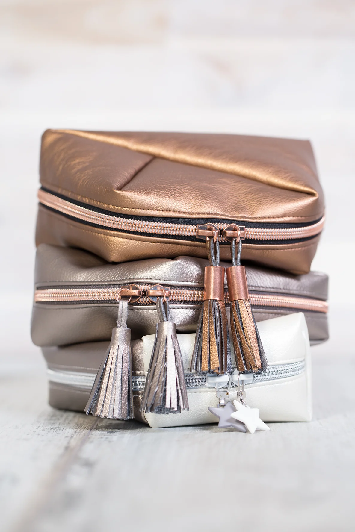 pattydoo Schnittmuster Geo-Bag Kunstleder