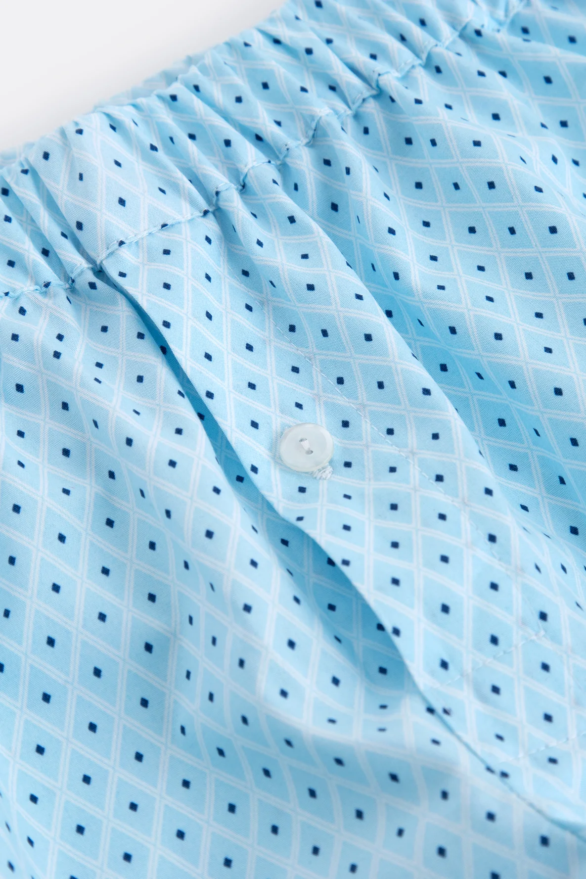 Nähanleitung Knopfleiste Eingriff Boxershorts DIY