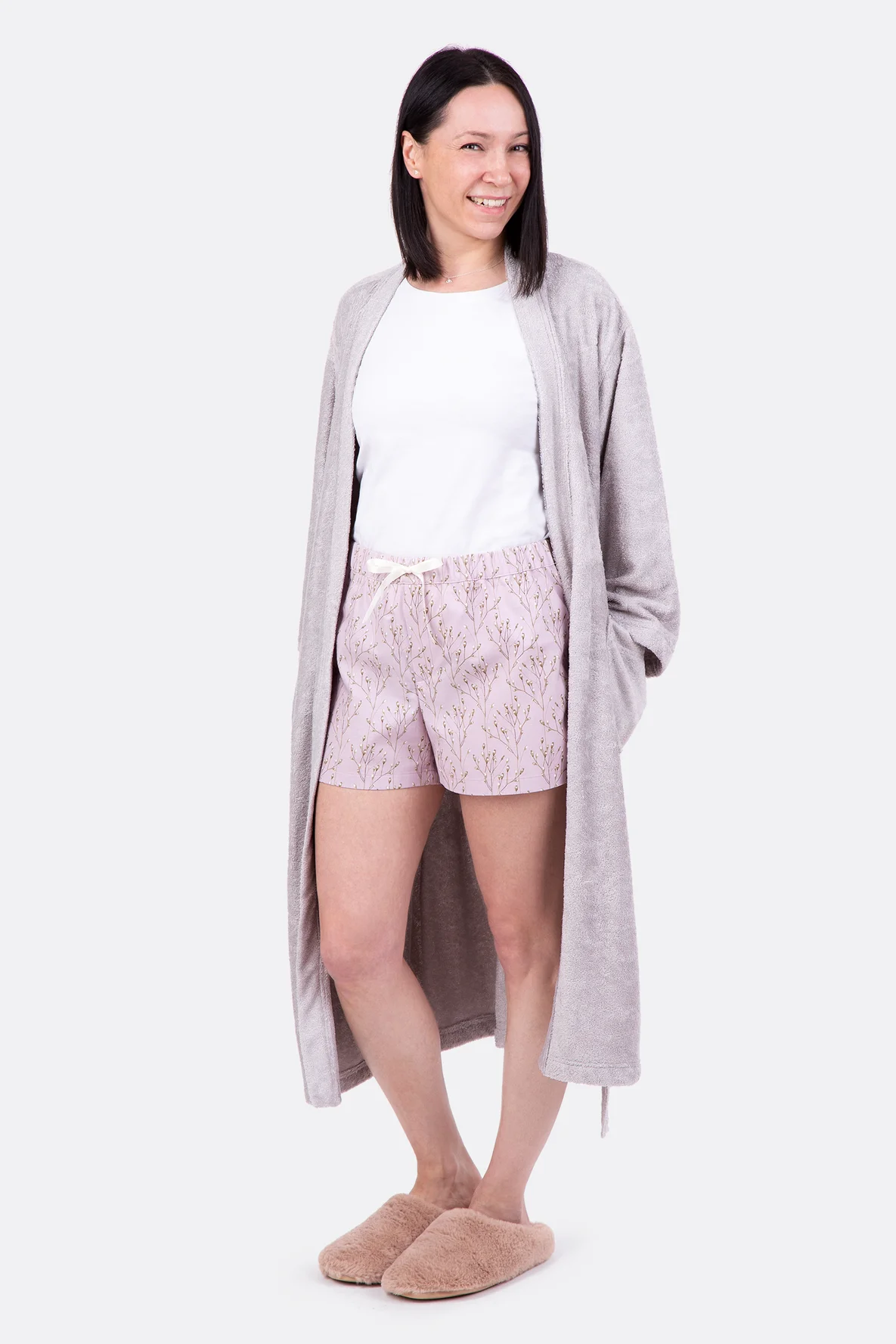 Schnittmuster Pyjama Hose Shorts Homewear selber nähen