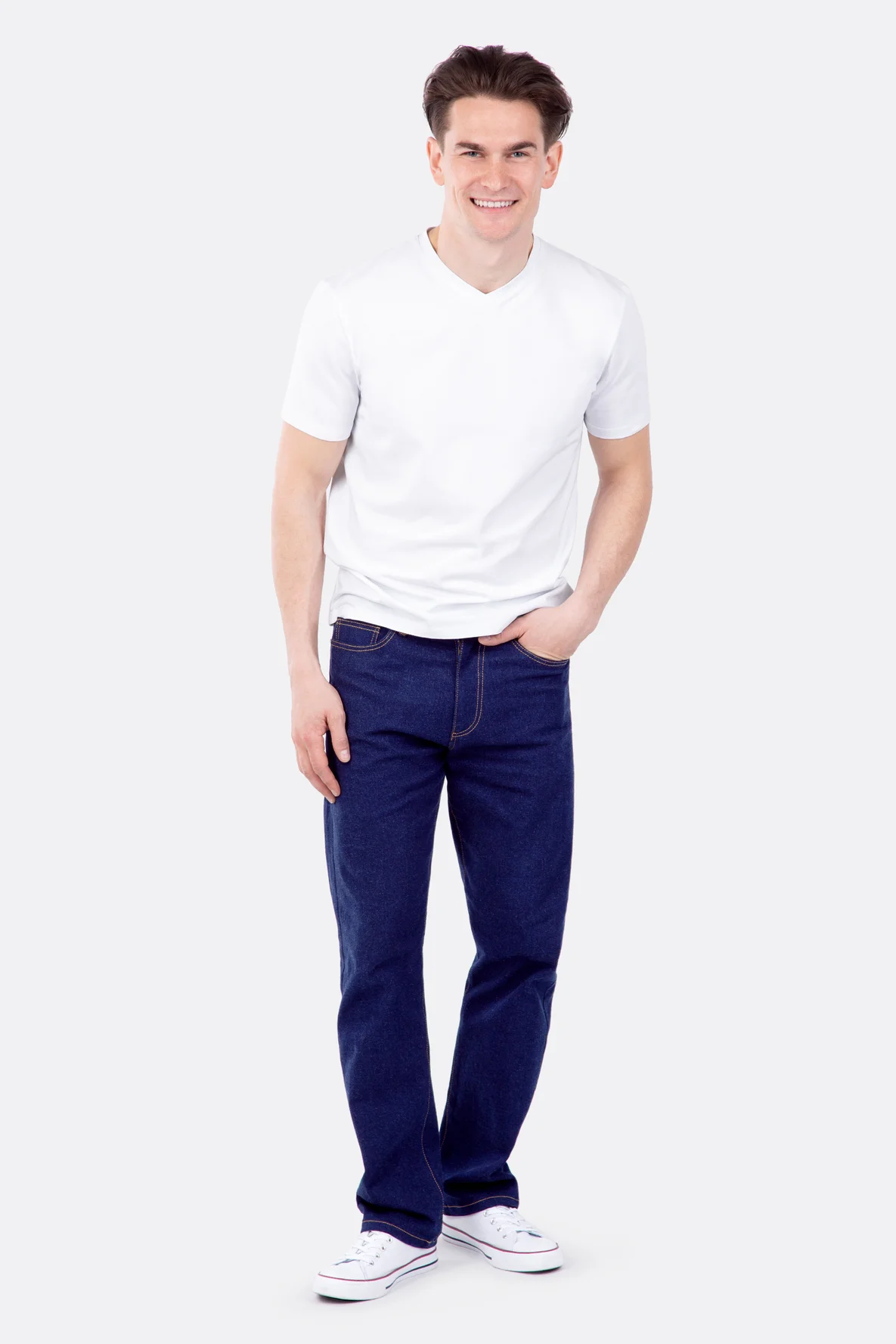 Schnittmuster Jeanshose Herren selber nähen