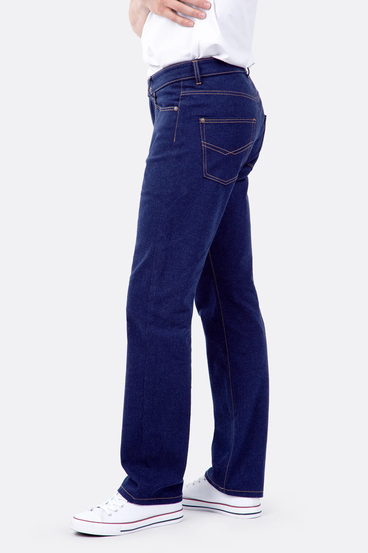 Straight Leg Jeans für Männer selber nähen