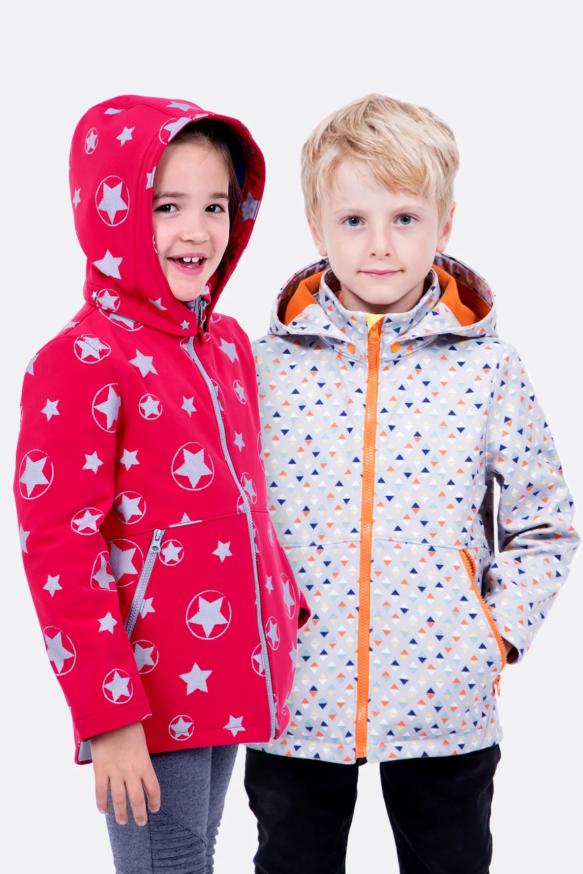 Kinder Softshelljacke Schnittmuster Jungen Mädchen
