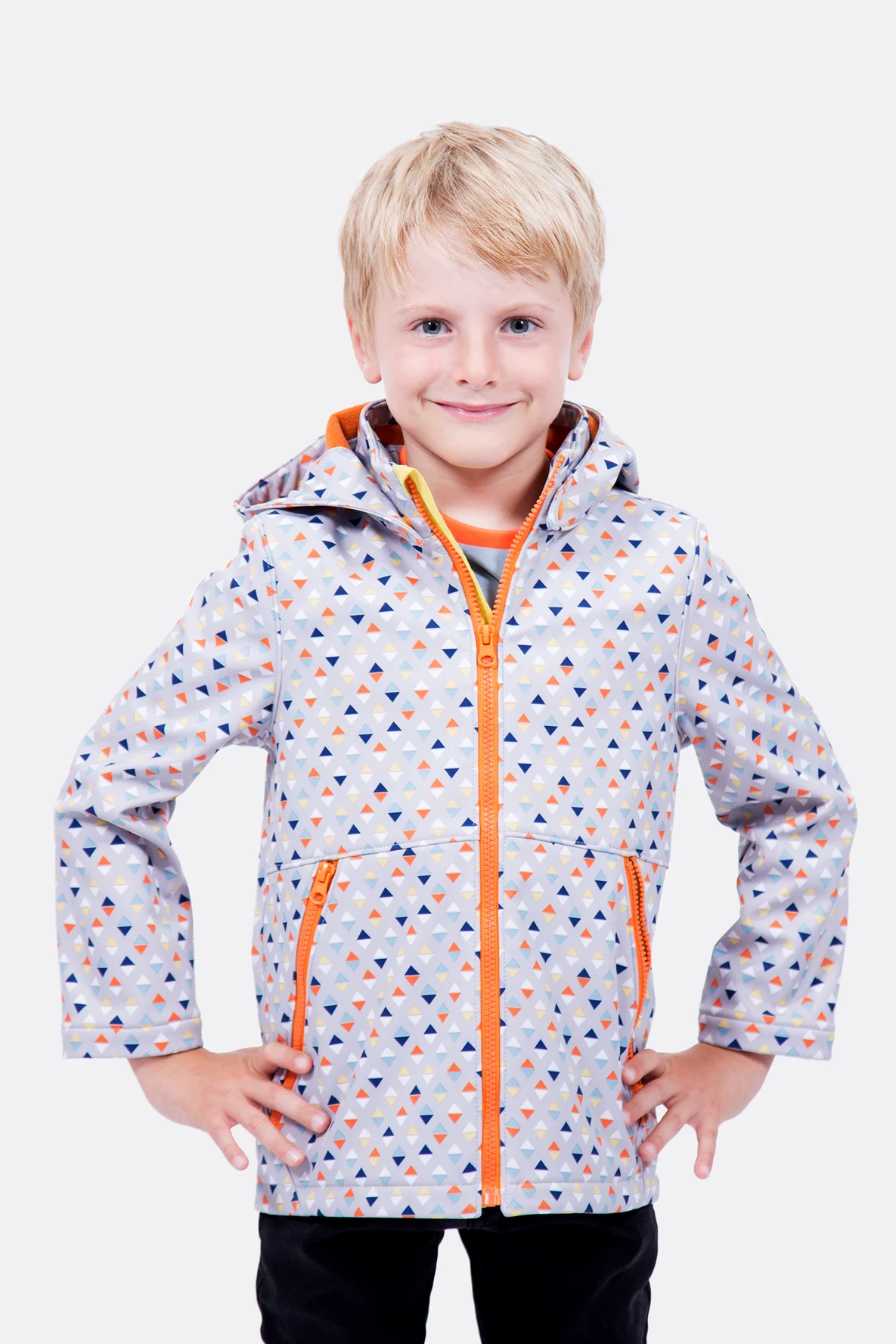 Schnittmuster Kinder Softshelljacke Charlie unisex selber nähen