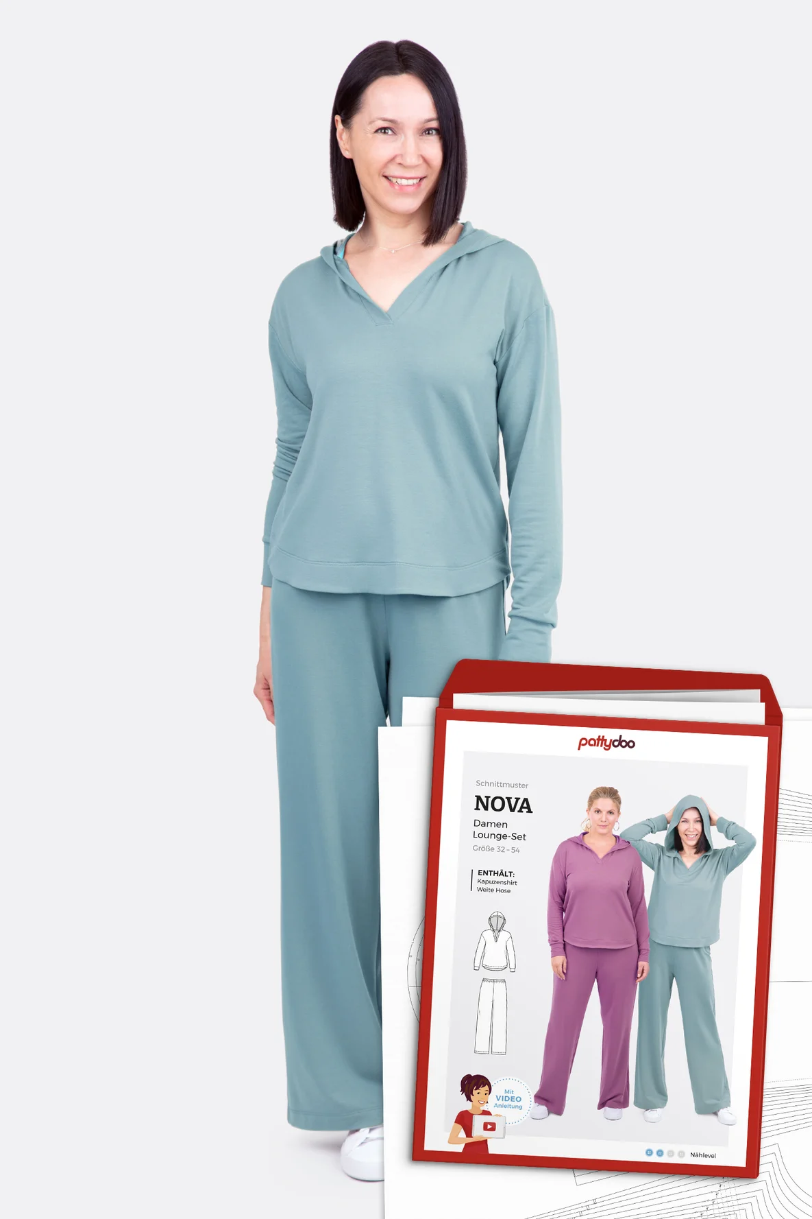 Papierschnittmuster Nova