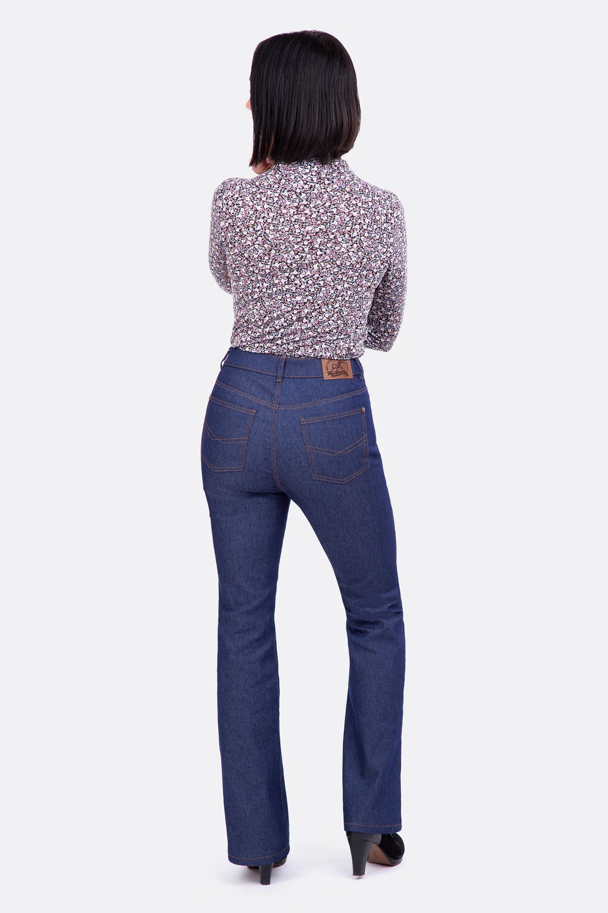 Schnittmuster pattydoo Damenjeans High Waist zum Selbernähen