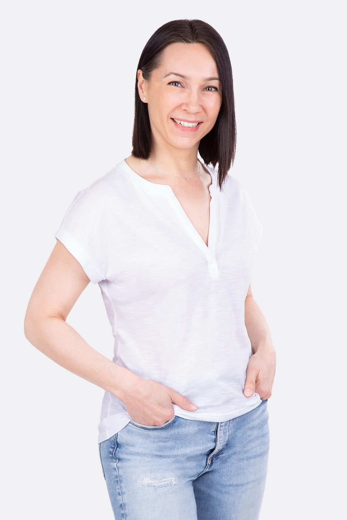 Schnittmuster Blusenshirt aus Slubjersey selber nähen