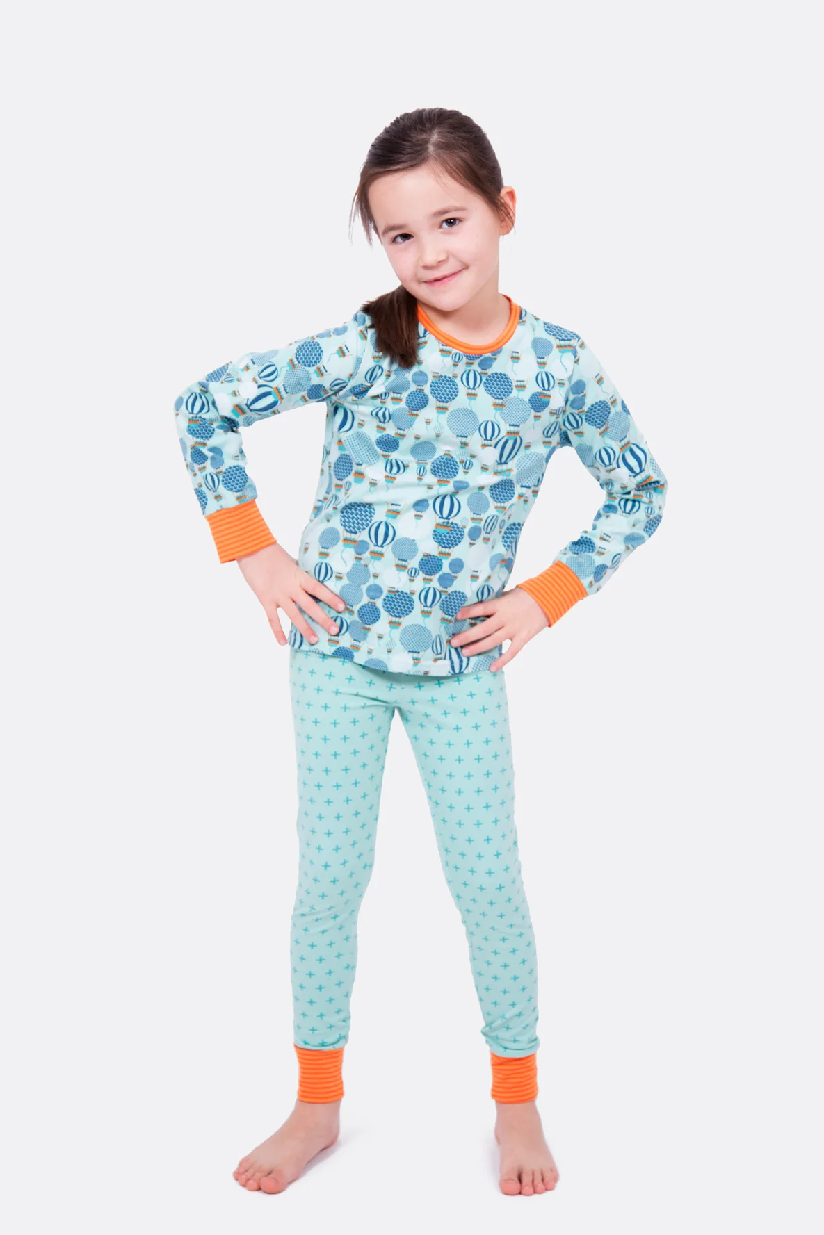 Schnittmuster Milo Kinder Schlafanzug Jungen Mädchen selber nähen