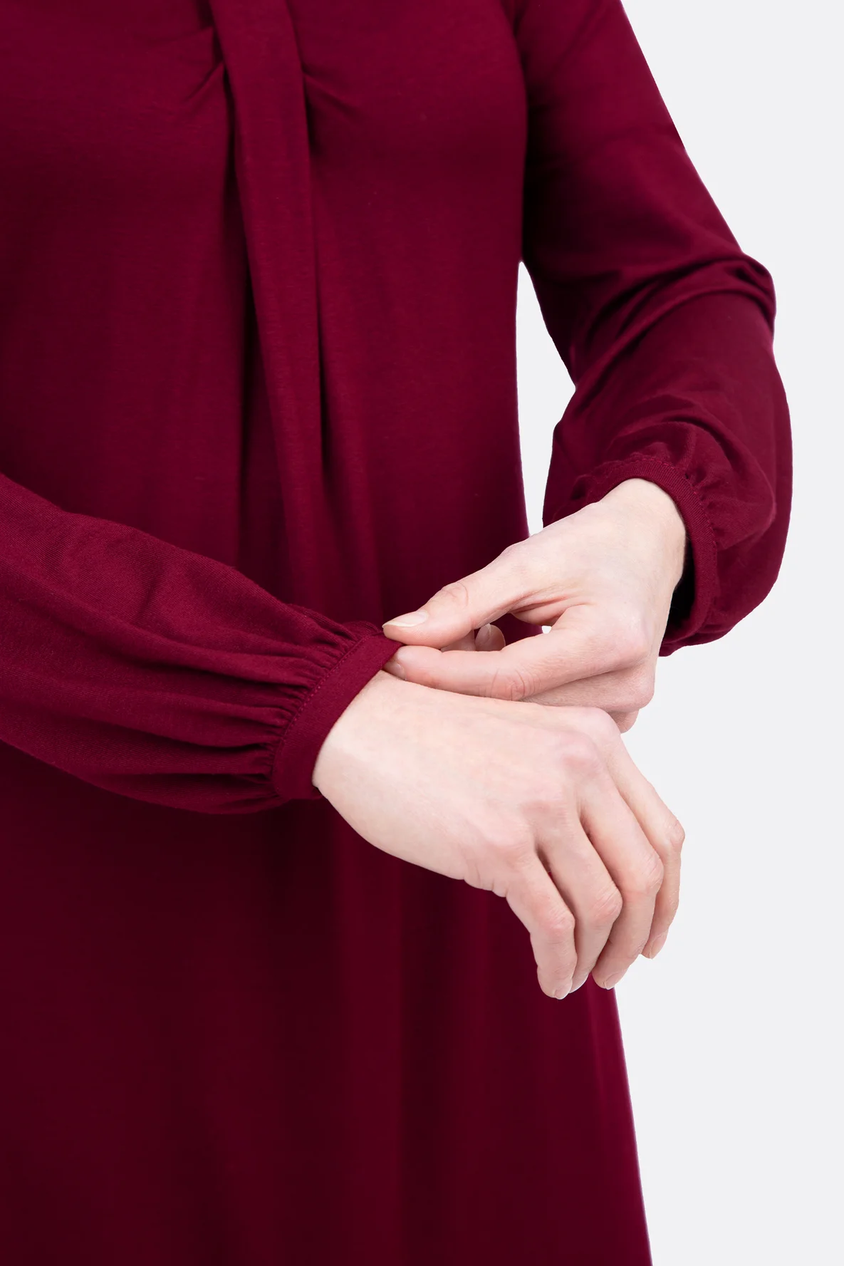 Damenkleid Diana mit Ballonärmeln