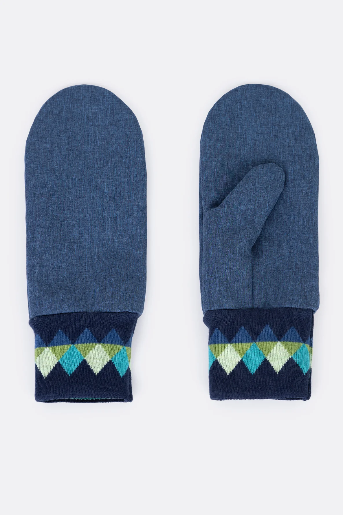 Fausthandschuh Schnittmuster für Herren aus Softshell