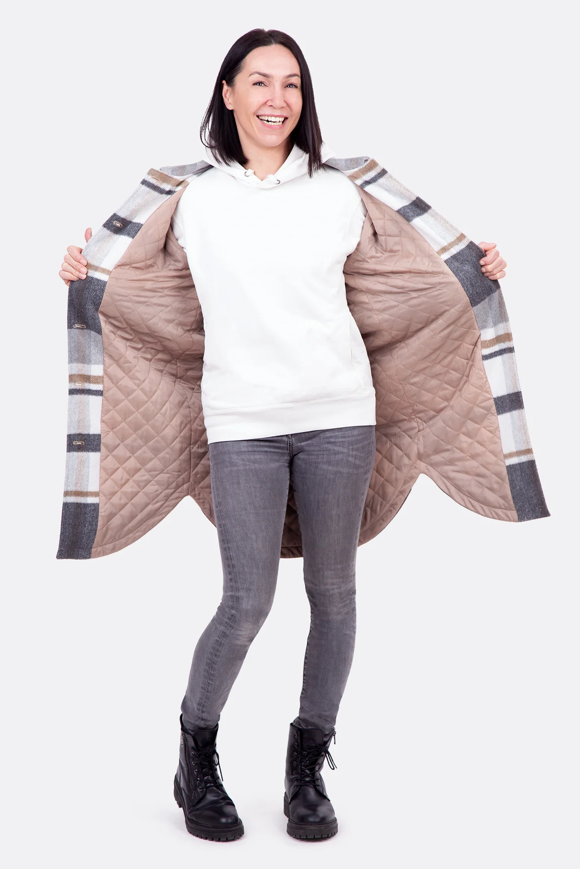 Schnittmuster Add-On für Fiona Hemdjacke mit Innenfutter nähen