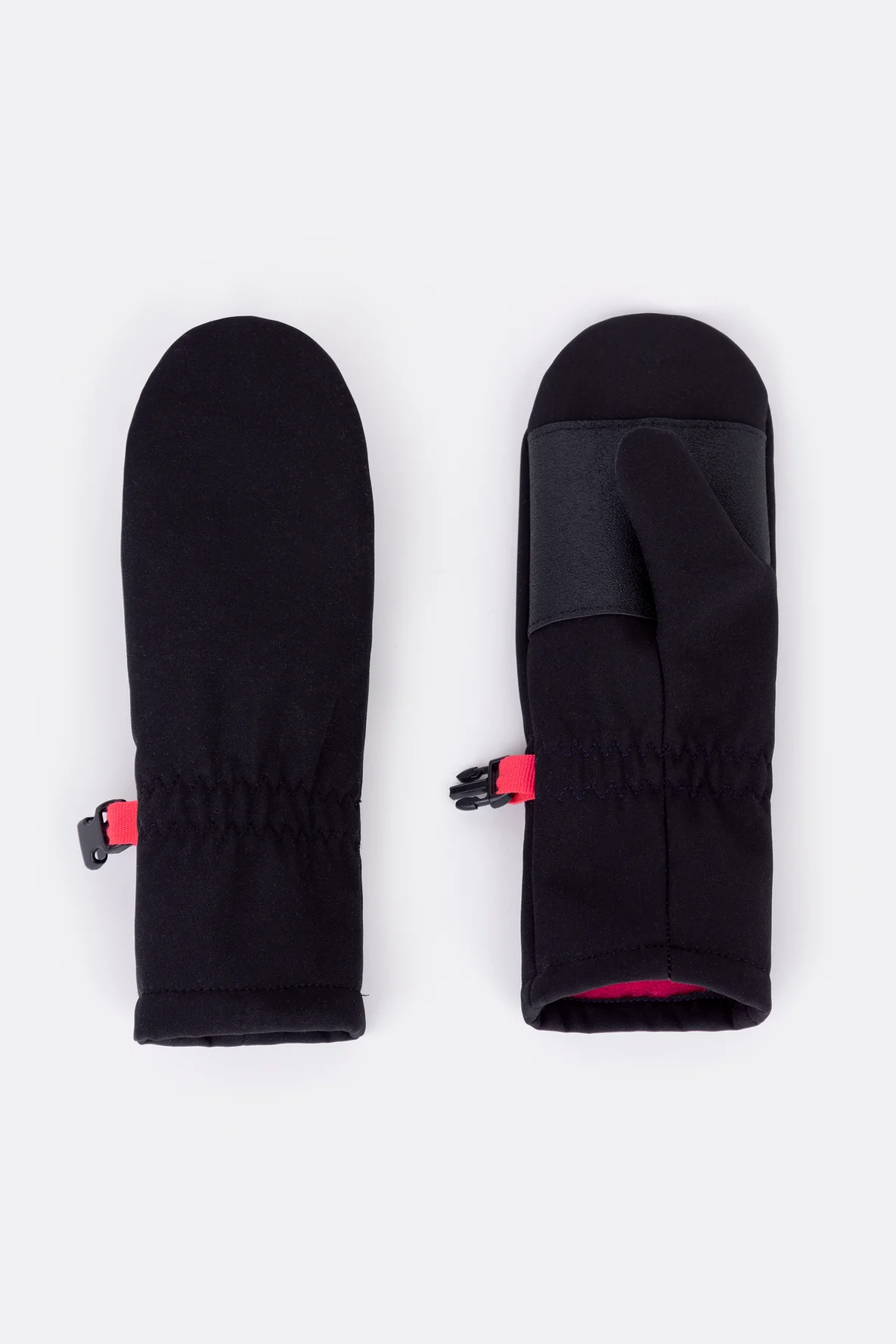Isbjörn Of Sweden Winter-Fäustlinge Für Babys – Schwarz, Mit Reißverschluss