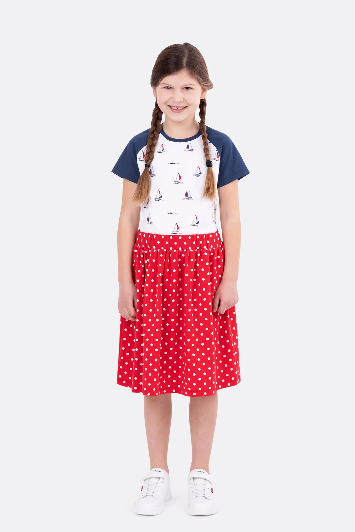 Schnittmuster Lisa Kinderrock Jersey selber nähen