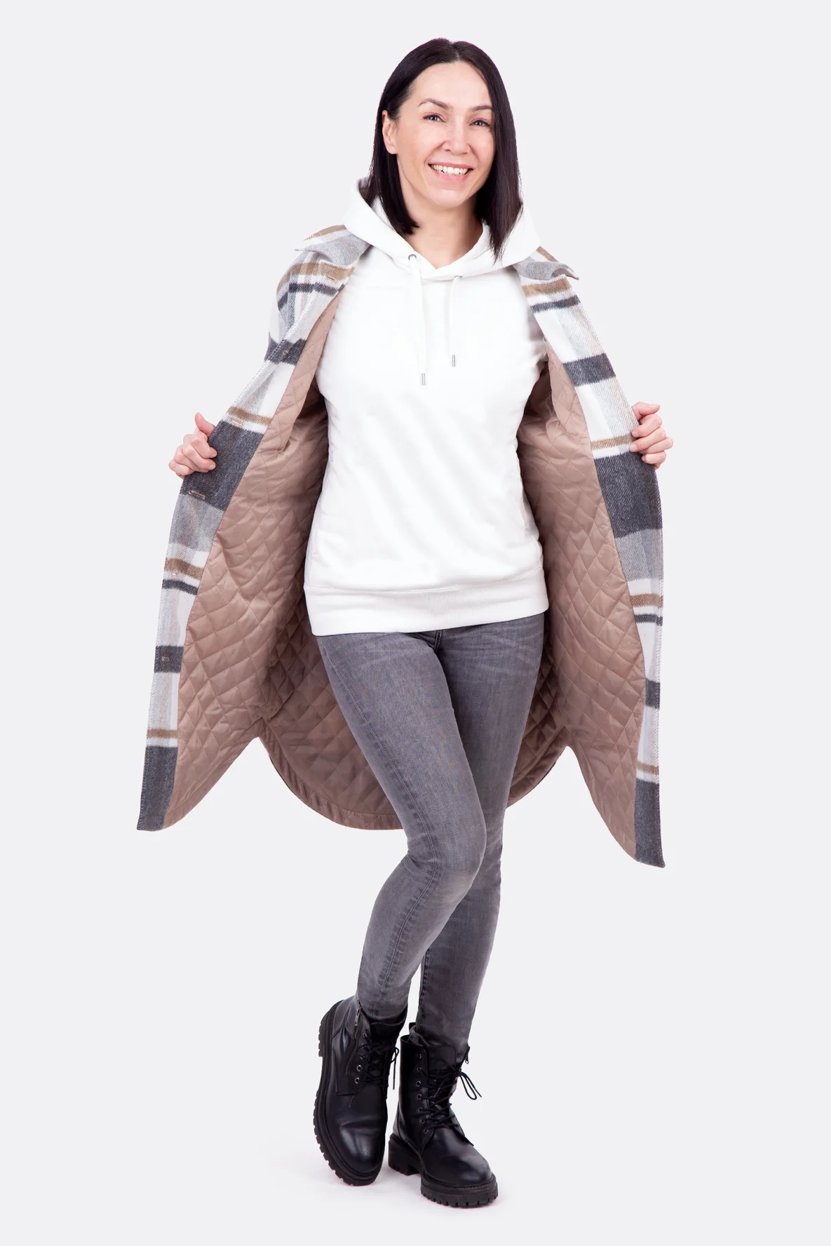 Schnittmuster Mantel Add-On Futter selber nähen