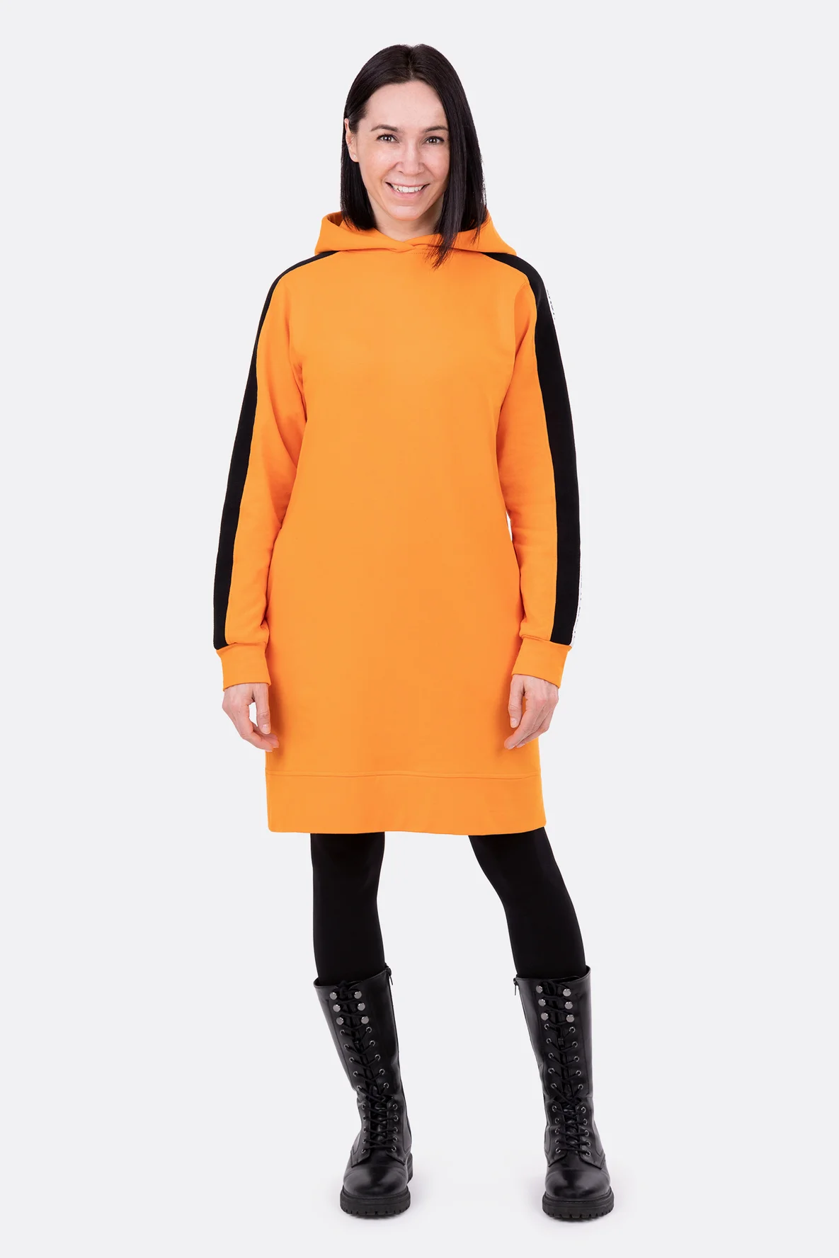Damen-Schnittmuter Sue für Hoodie-Kleid zum Selbernähen